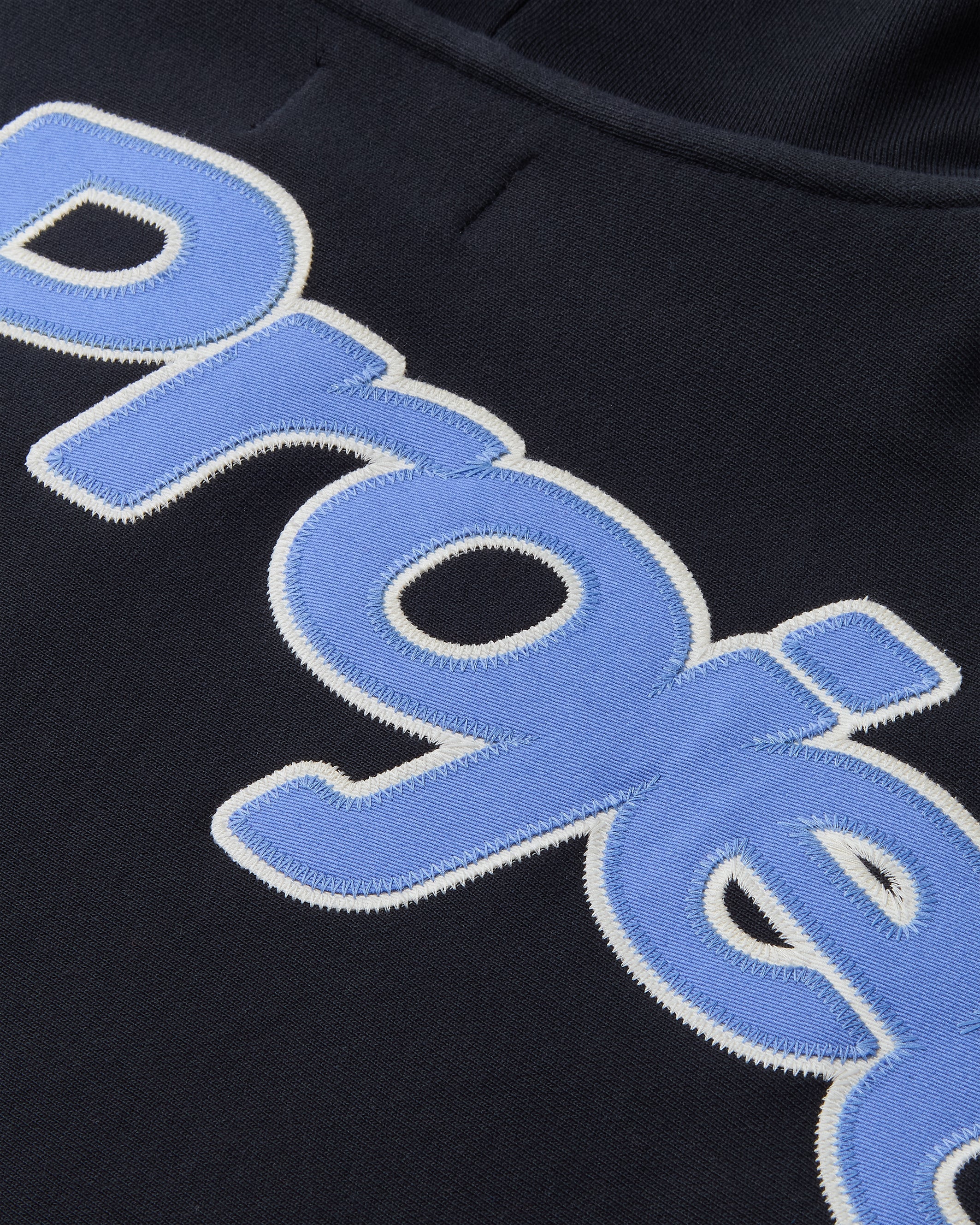 Beast Zip-up Hoodie Black/Blue