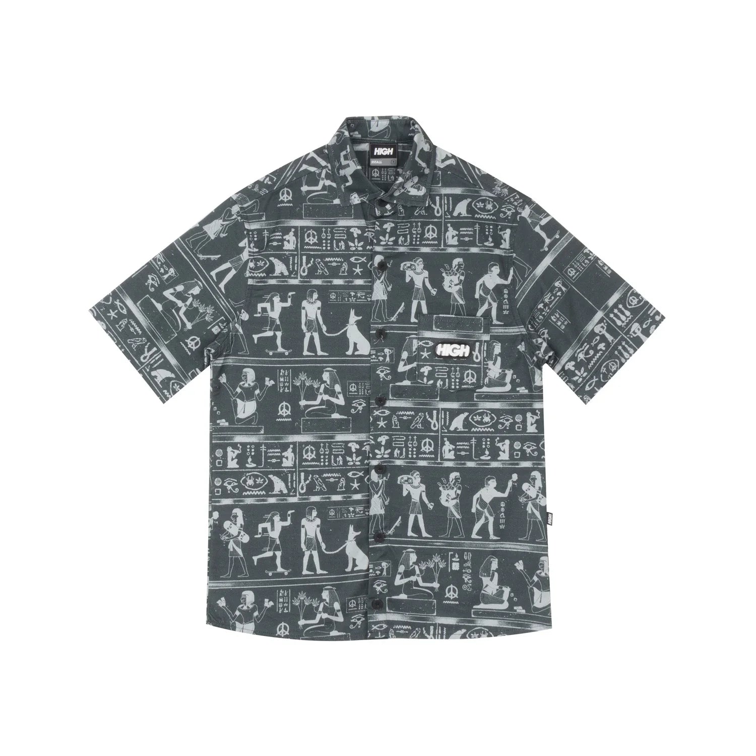 Button Shirt Cairo Black - Four Street
