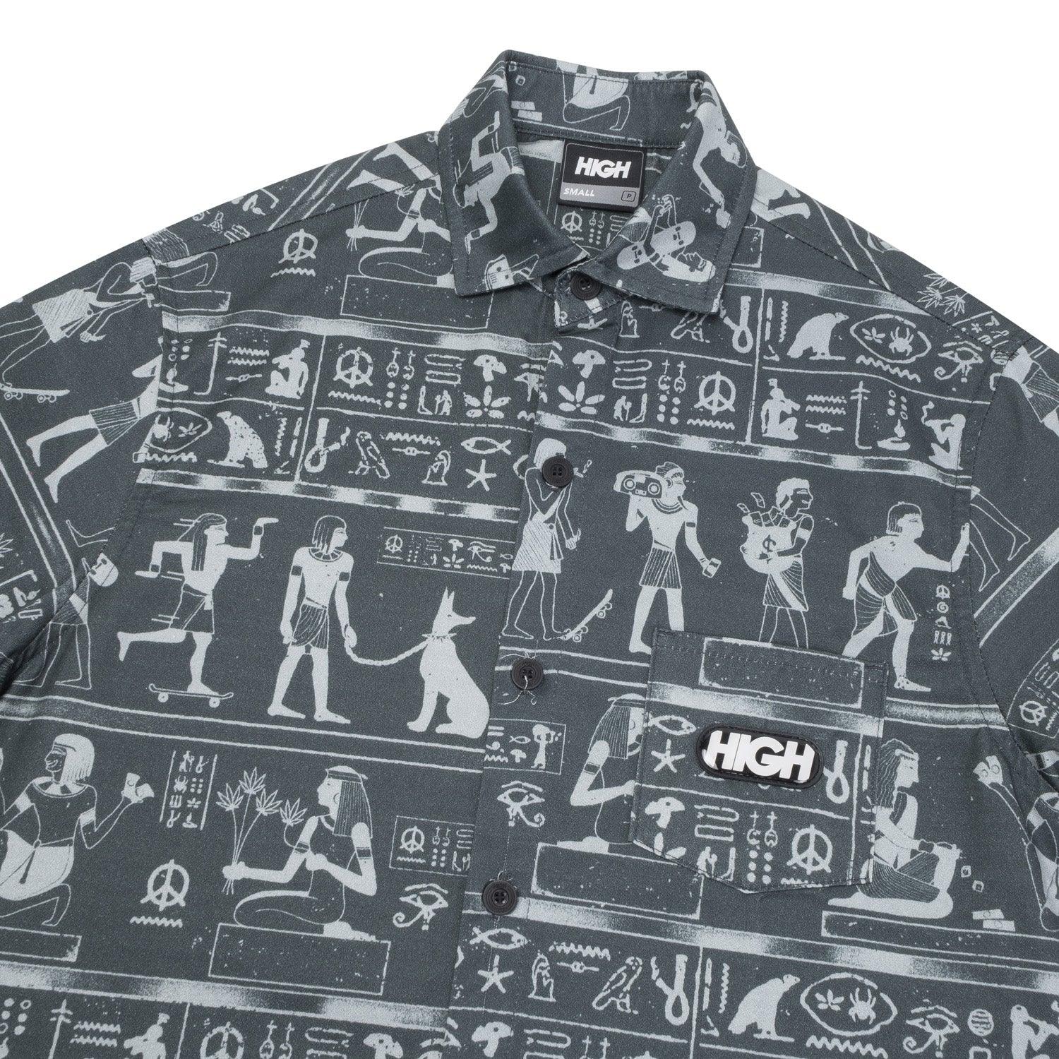 Button Shirt Cairo Black - Four Street