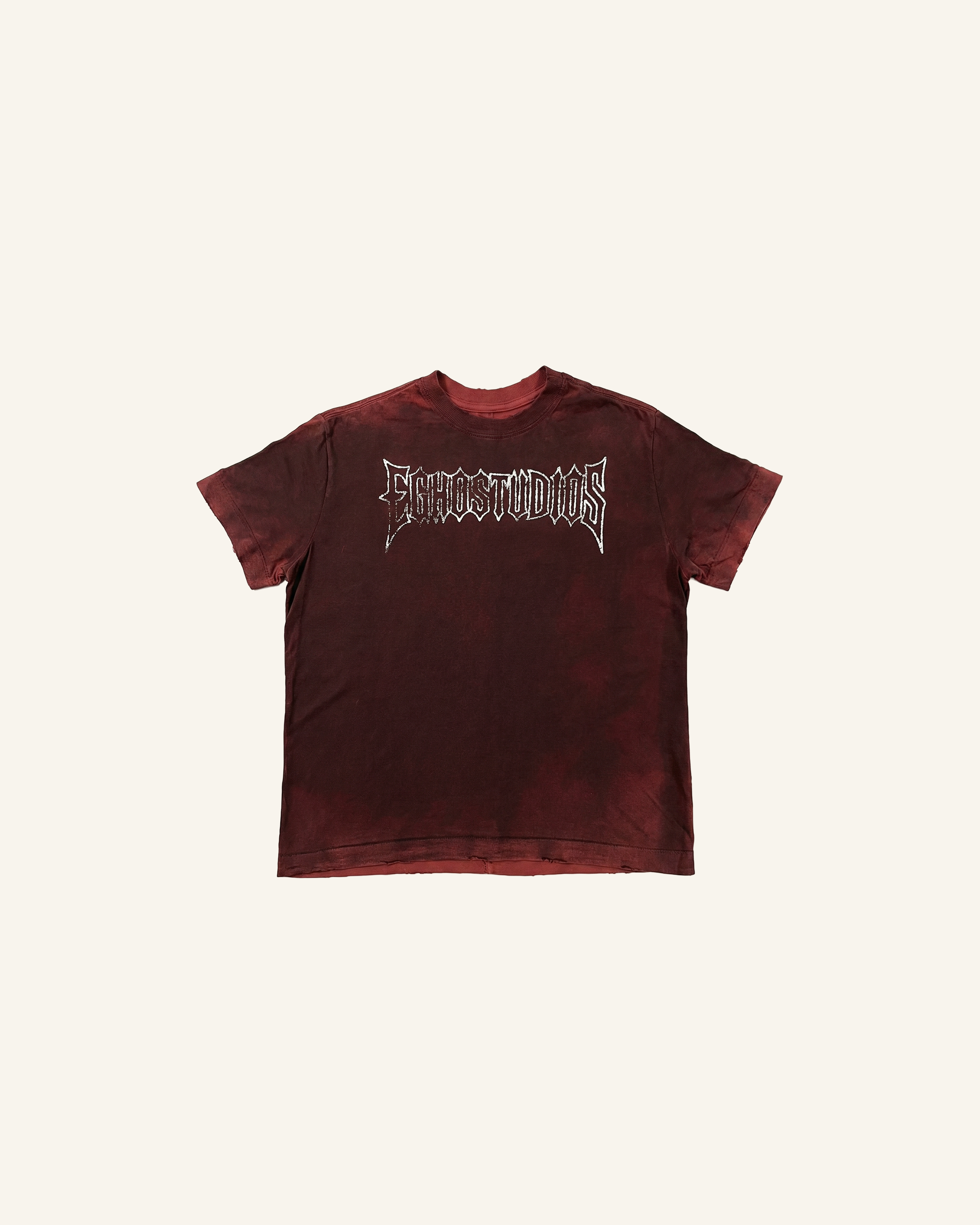 BLACK METAL REGULAR TEE - BLOOD