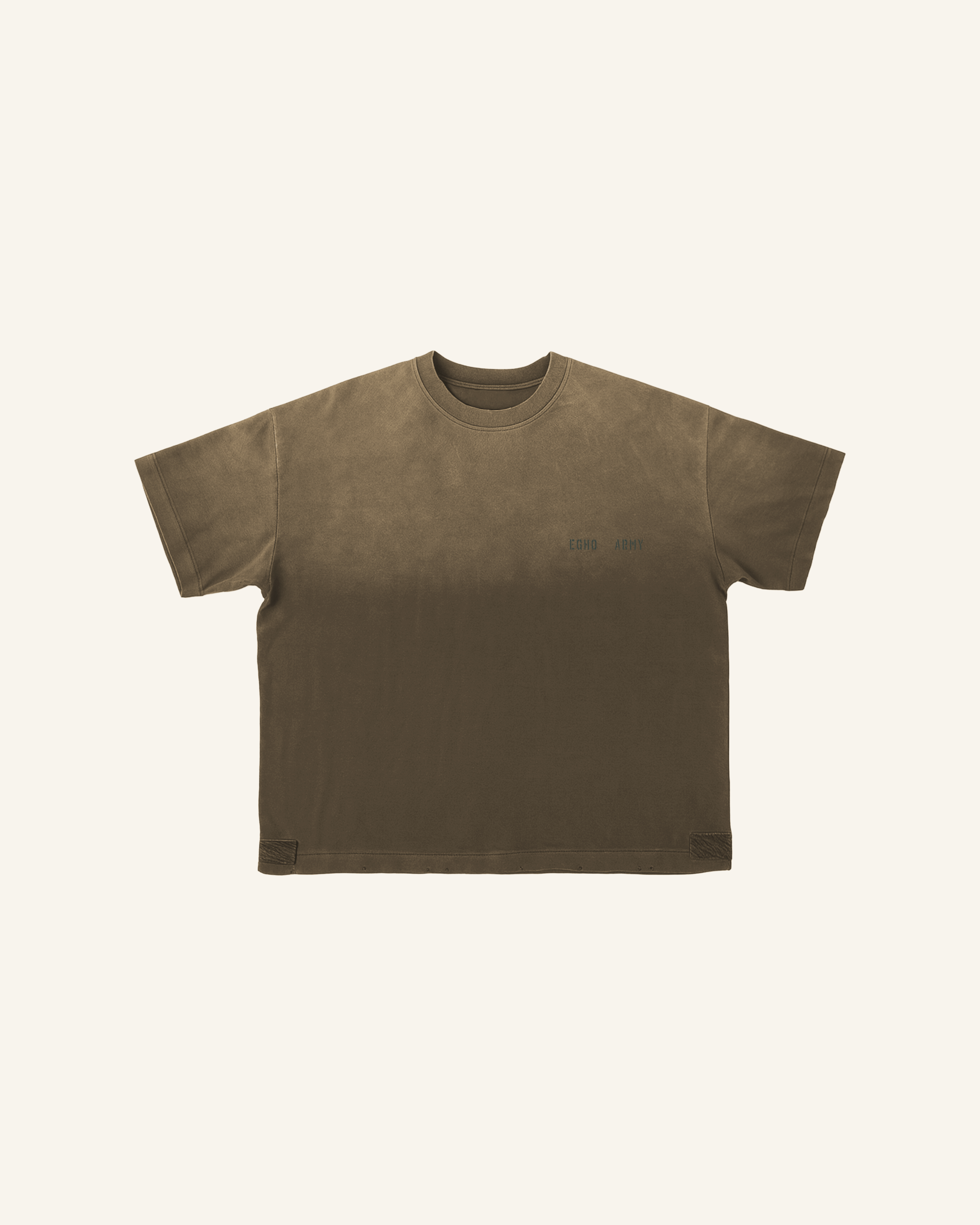 UNF - BOXY TEE - OLIVE GREEN