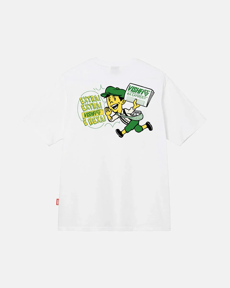 Camiseta Extra Extra Branca - Four Street
