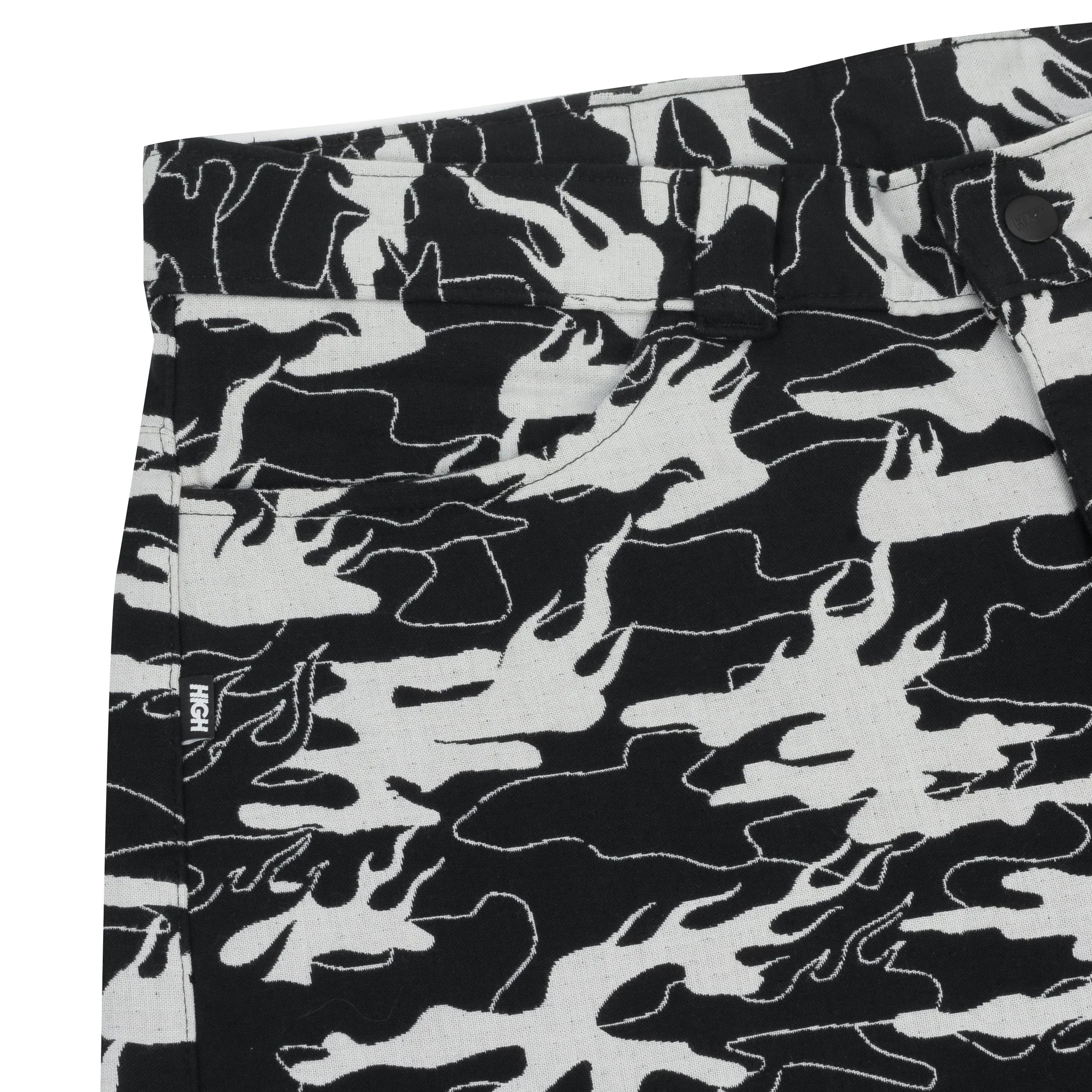 Camo Jacquard Cargo Pants - Four Street