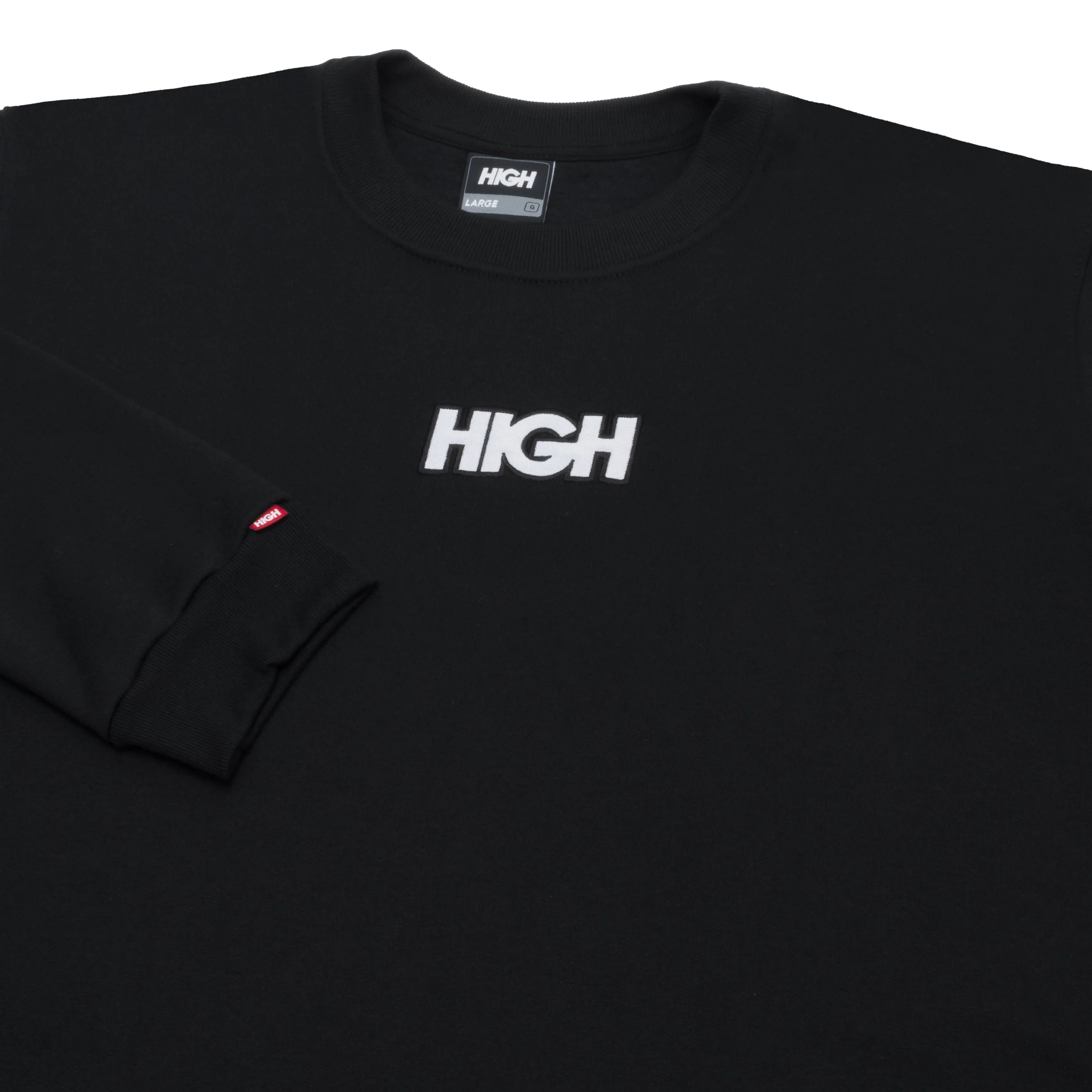 Crewneck High "Logo Black" Preto - Four Street