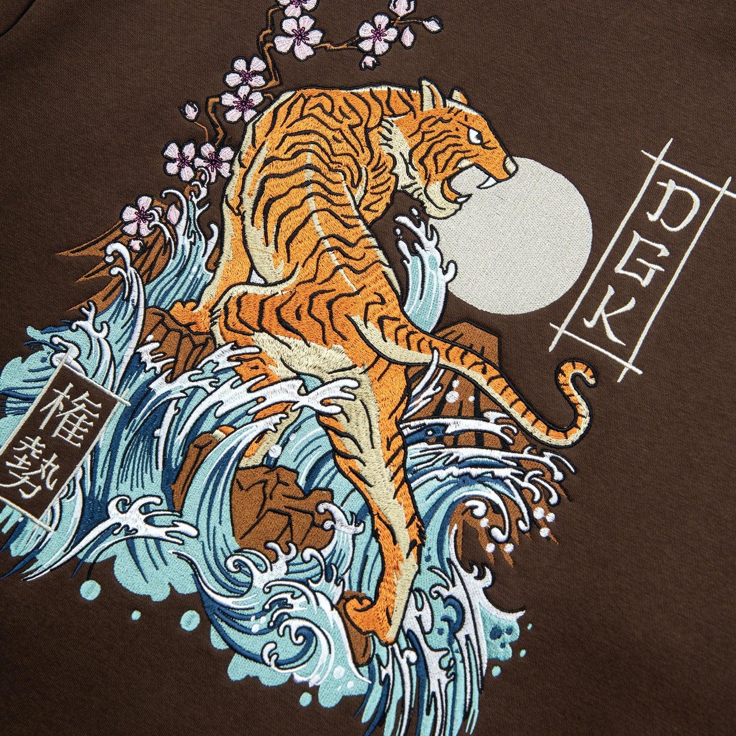 Clout Embroidered Hooded Fleece - Four Street