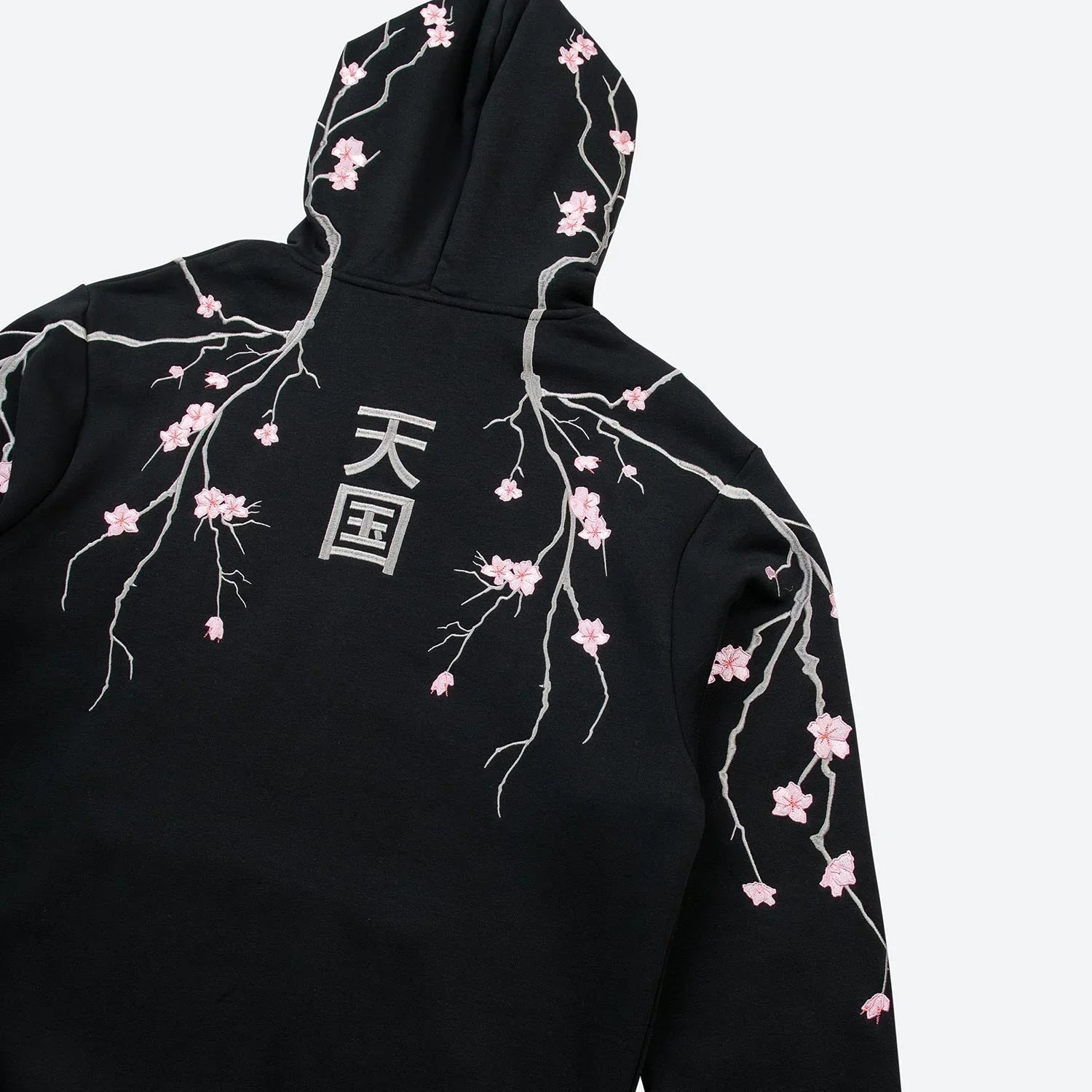 Life Embroidered Hooded Fleece - Four Street