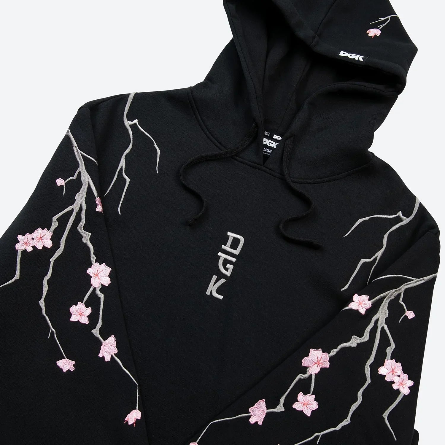 Life Embroidered Hooded Fleece - Four Street