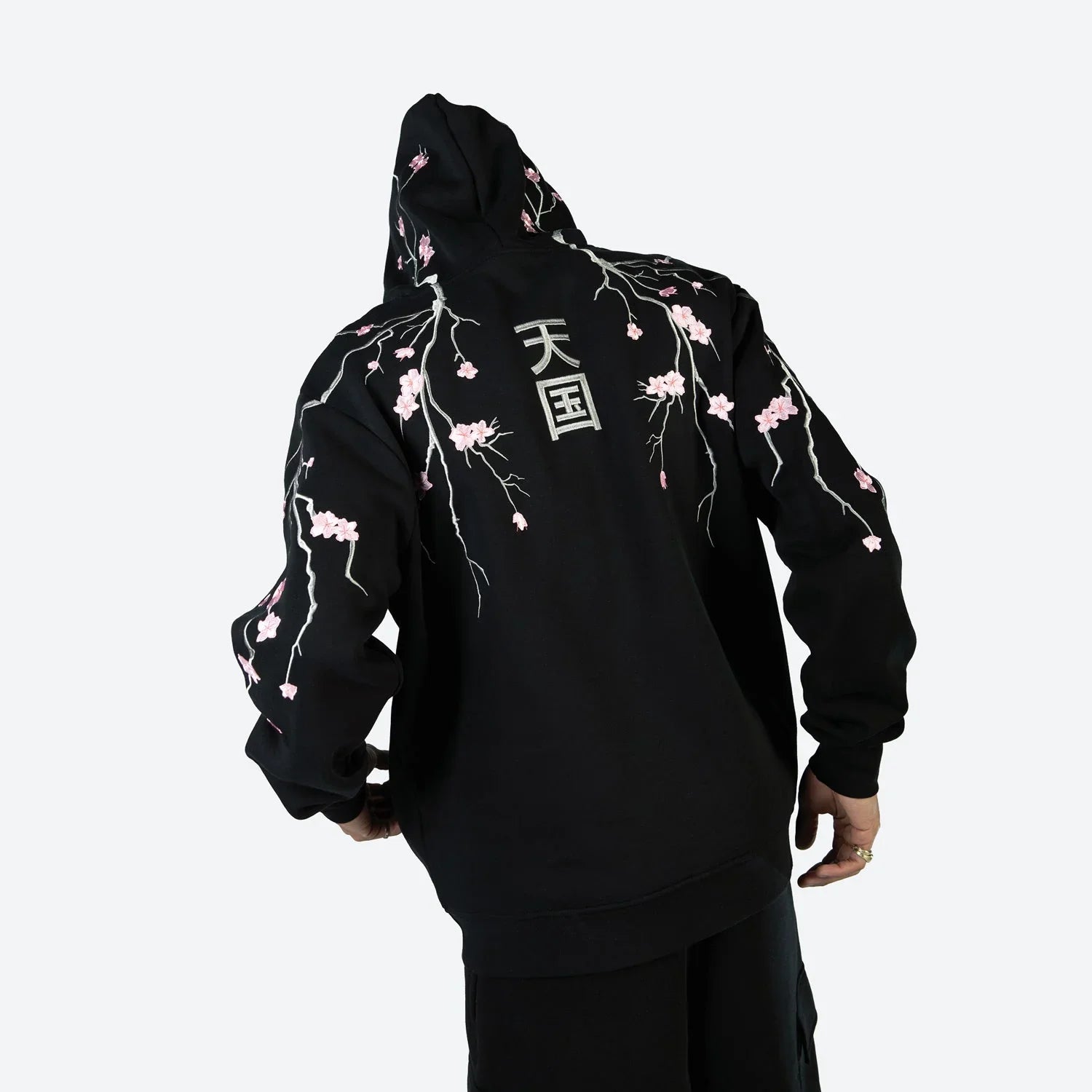 Life Embroidered Hooded Fleece - Four Street