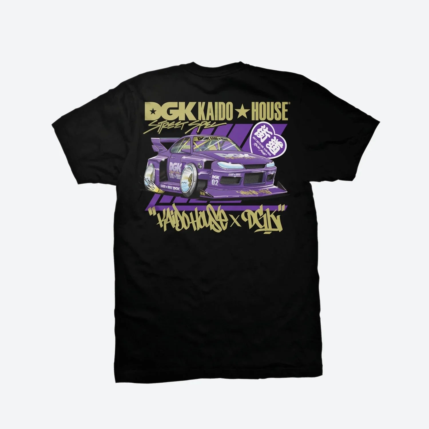 DGK x Kaido House Roulette Racer T-Shirt - Four Street