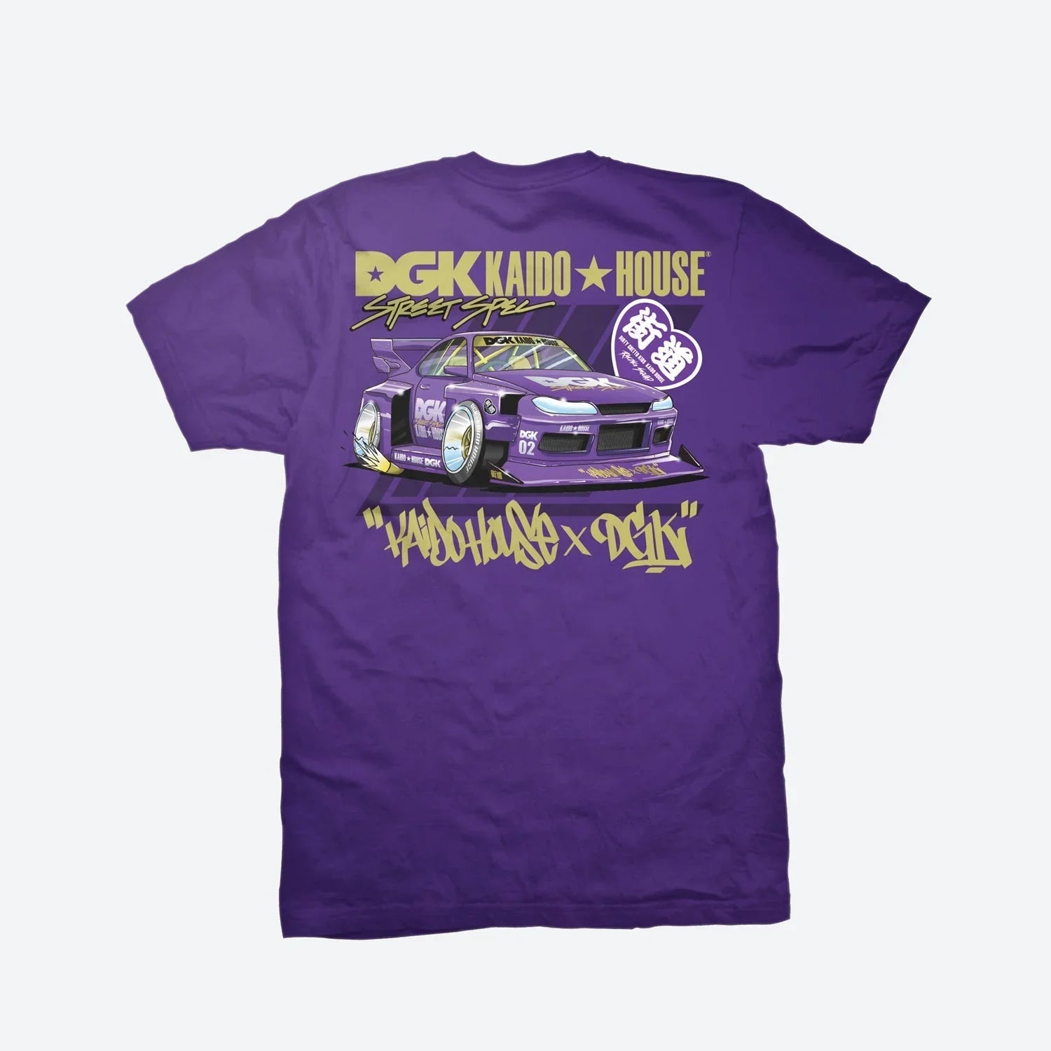 DGK x Kaido House Roulette Racer T-Shirt - Four Street