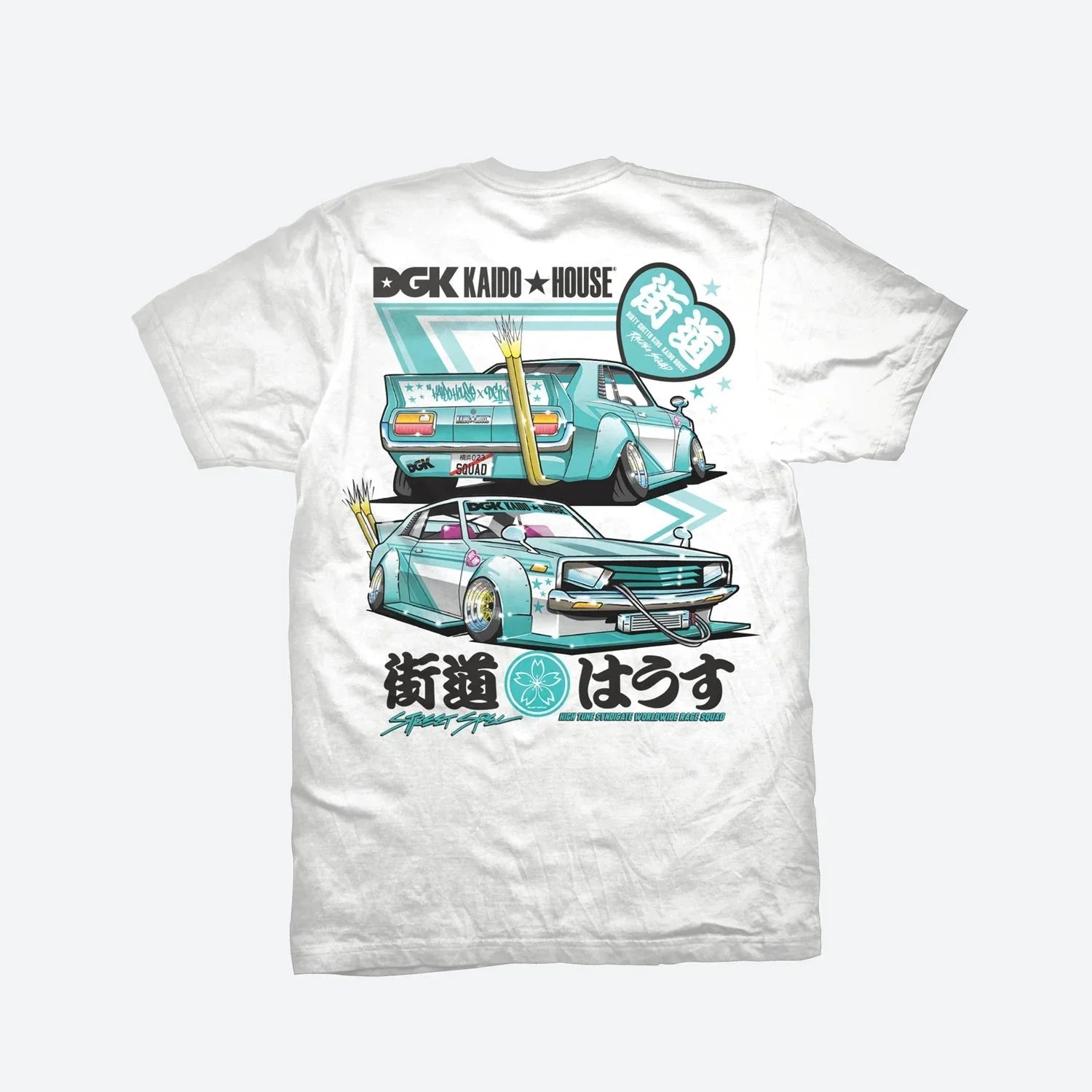 DGK x Kaido House Zokusha T-Shirt - Four Street