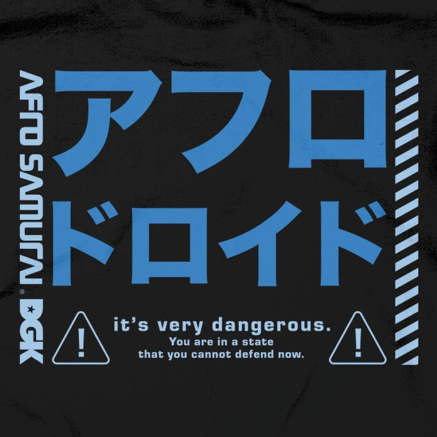 Afro vs. Afro Droid Long Sleeve T-Shirt - Four Street