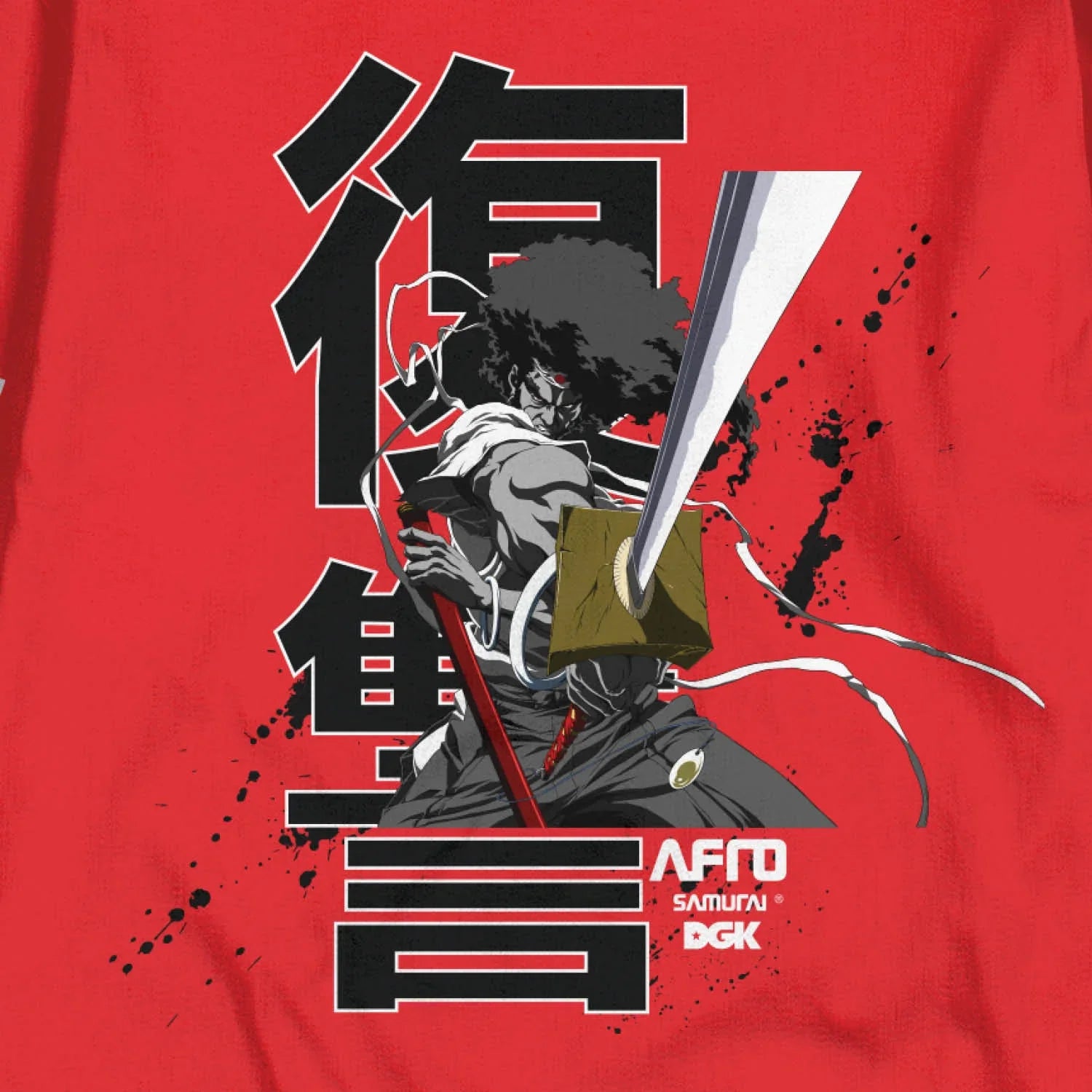 Afro Long Sleeve T-Shirt - Four Street