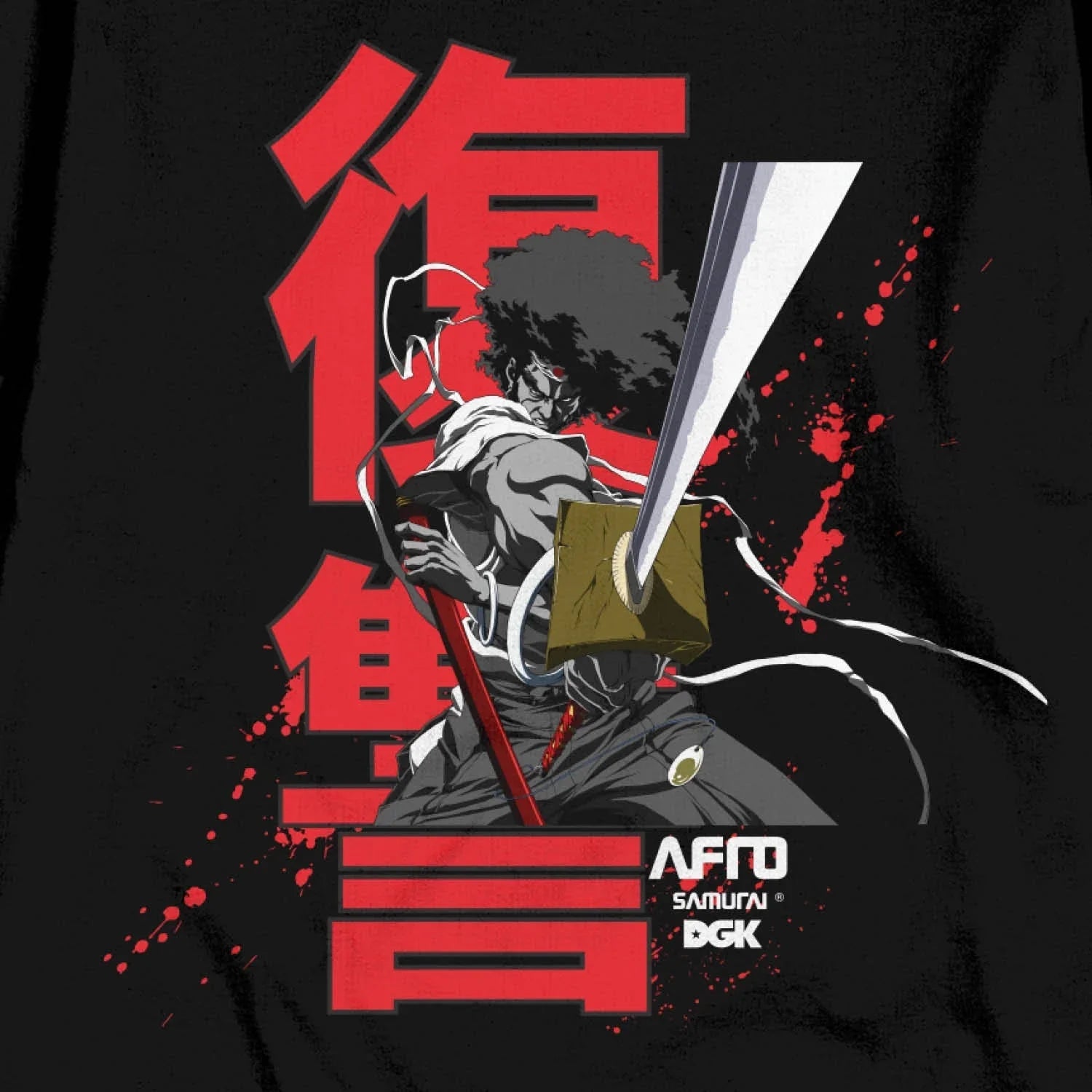 Afro Long Sleeve T-Shirt - Four Street