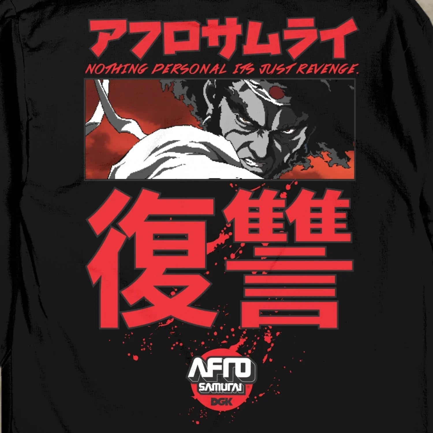 Afro Long Sleeve T-Shirt - Four Street