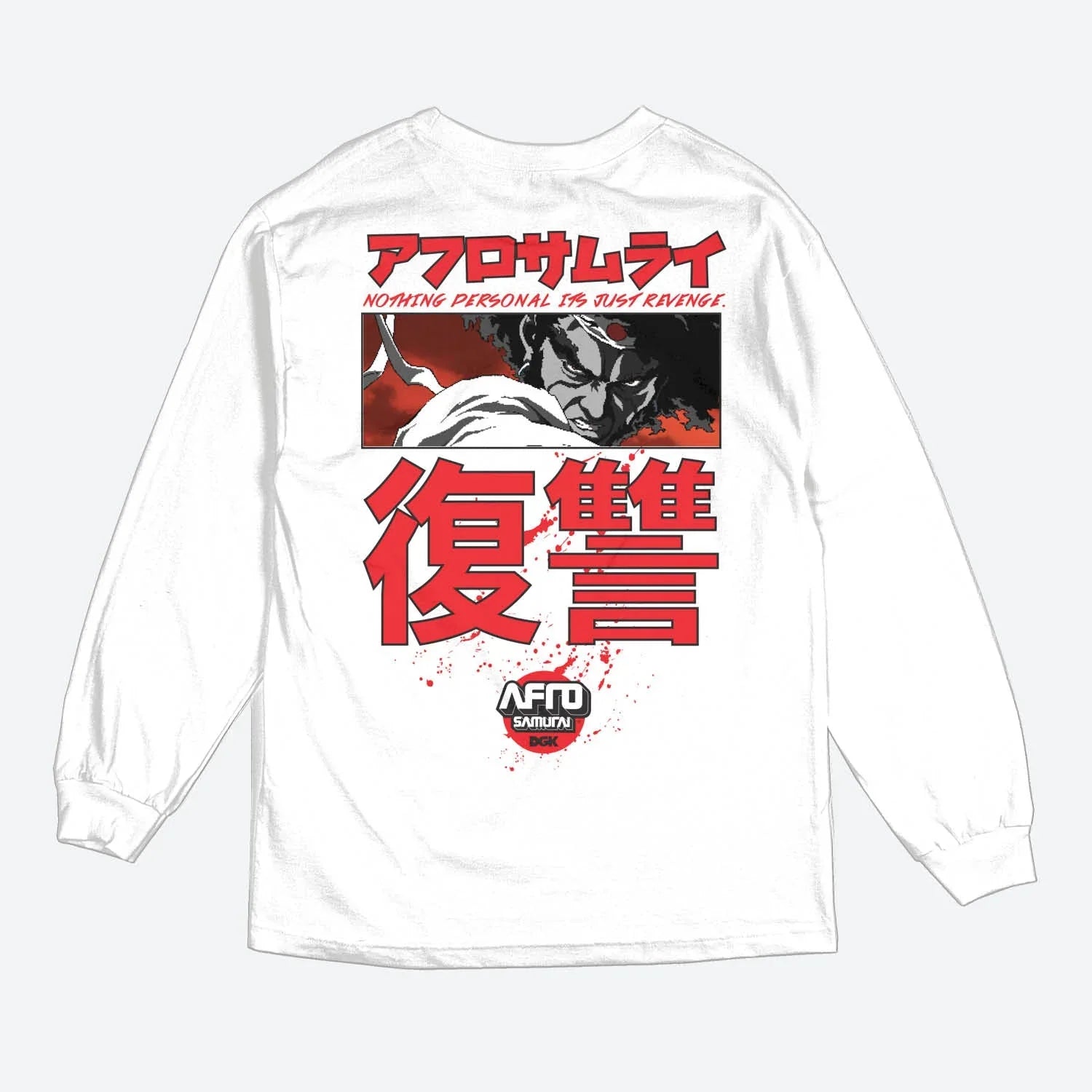 Afro Long Sleeve T-Shirt - Four Street