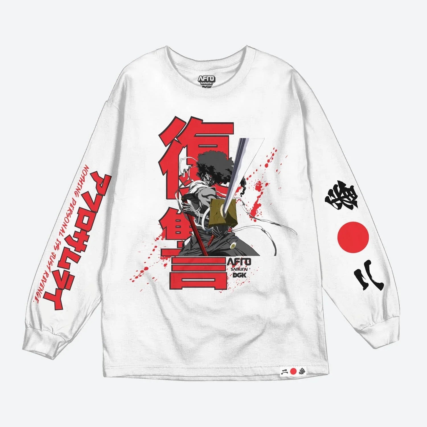 Afro Long Sleeve T-Shirt - Four Street