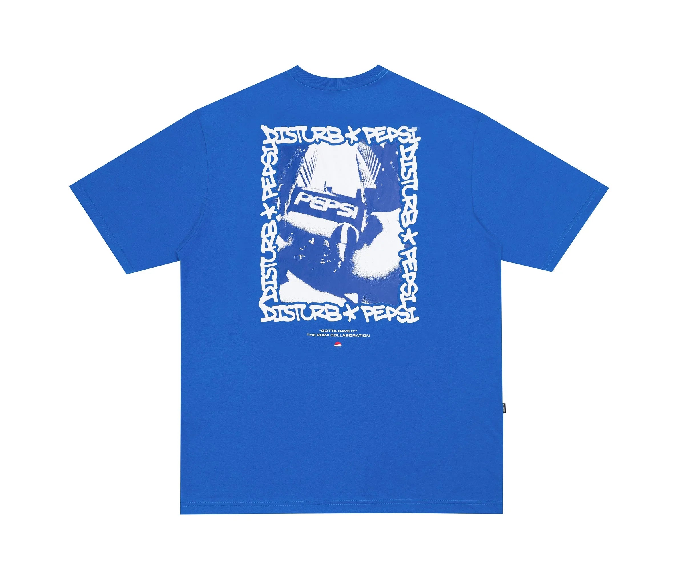 Drinking City Tee in Blue - Four Street
