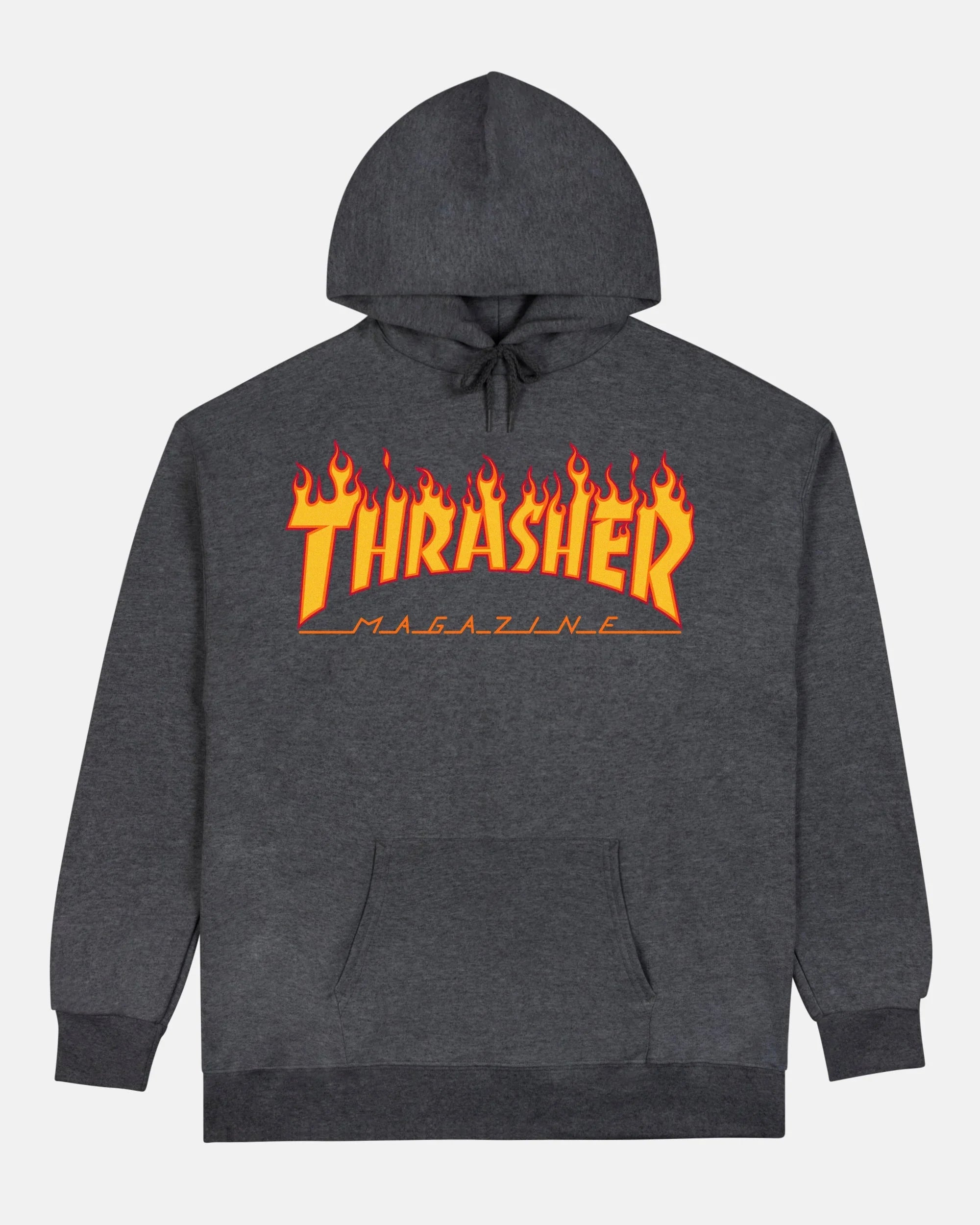 FLAME-HOODIE-DARK HEATHER - Four Street