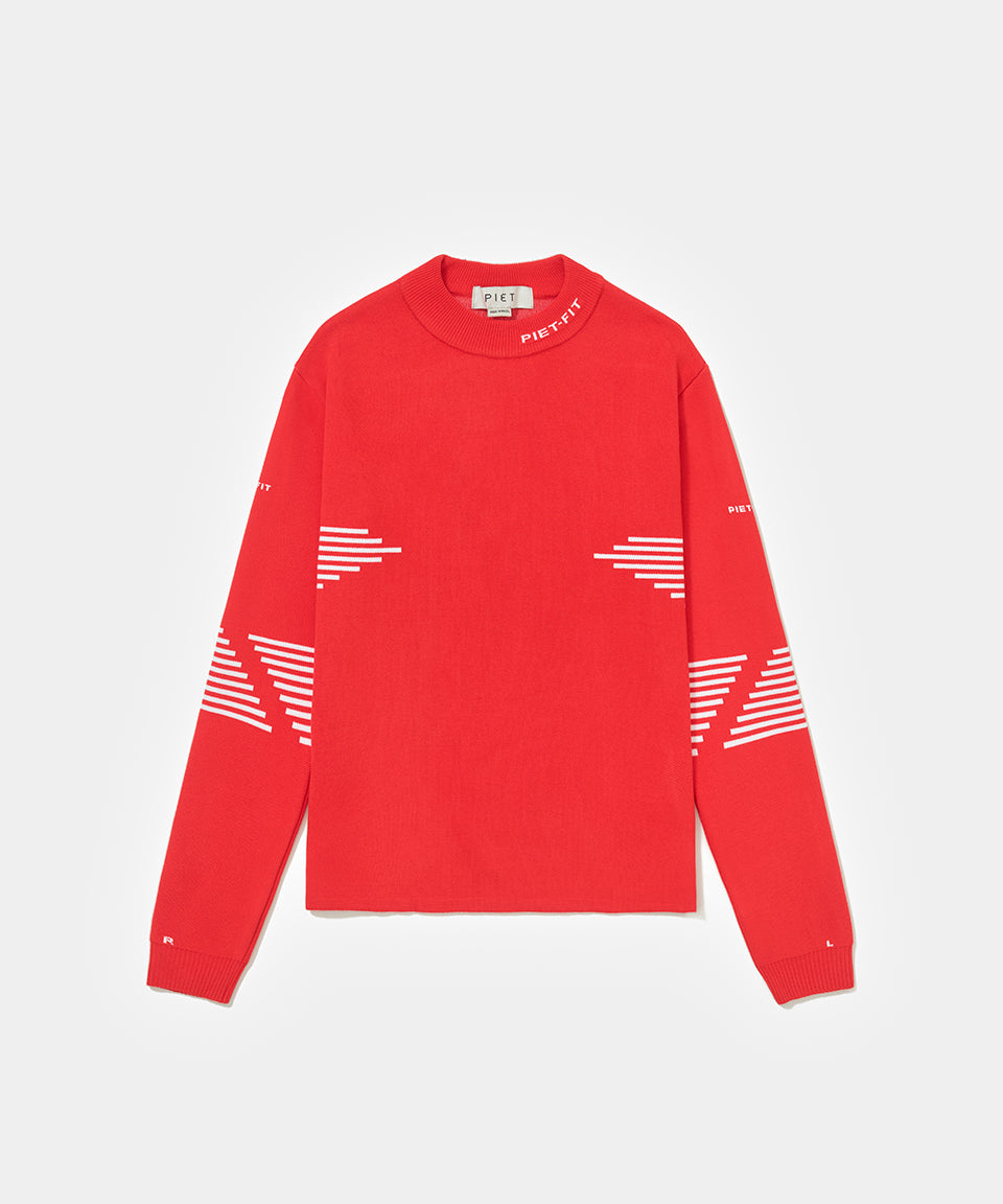 Suéter Fitted - Vermelho