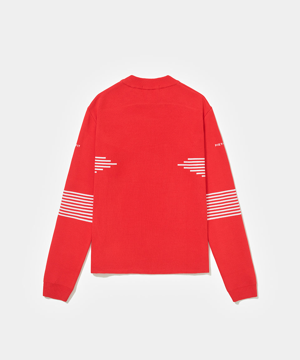 Suéter Fitted - Vermelho