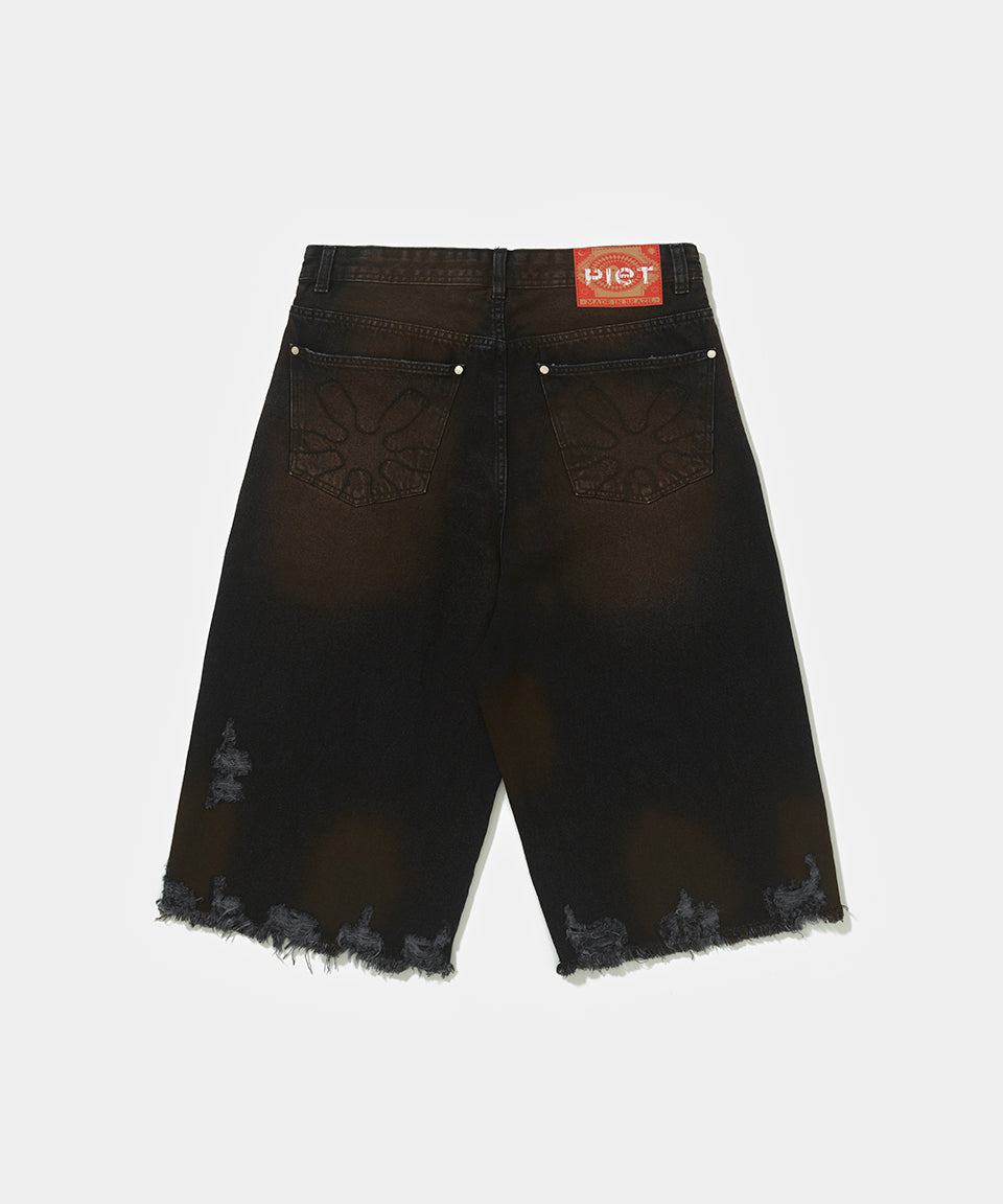 Calça Capri Black Denim