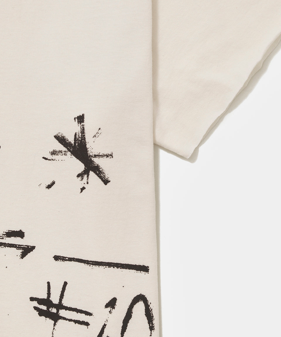 Camiseta Autograph Raw Edge - Bone White