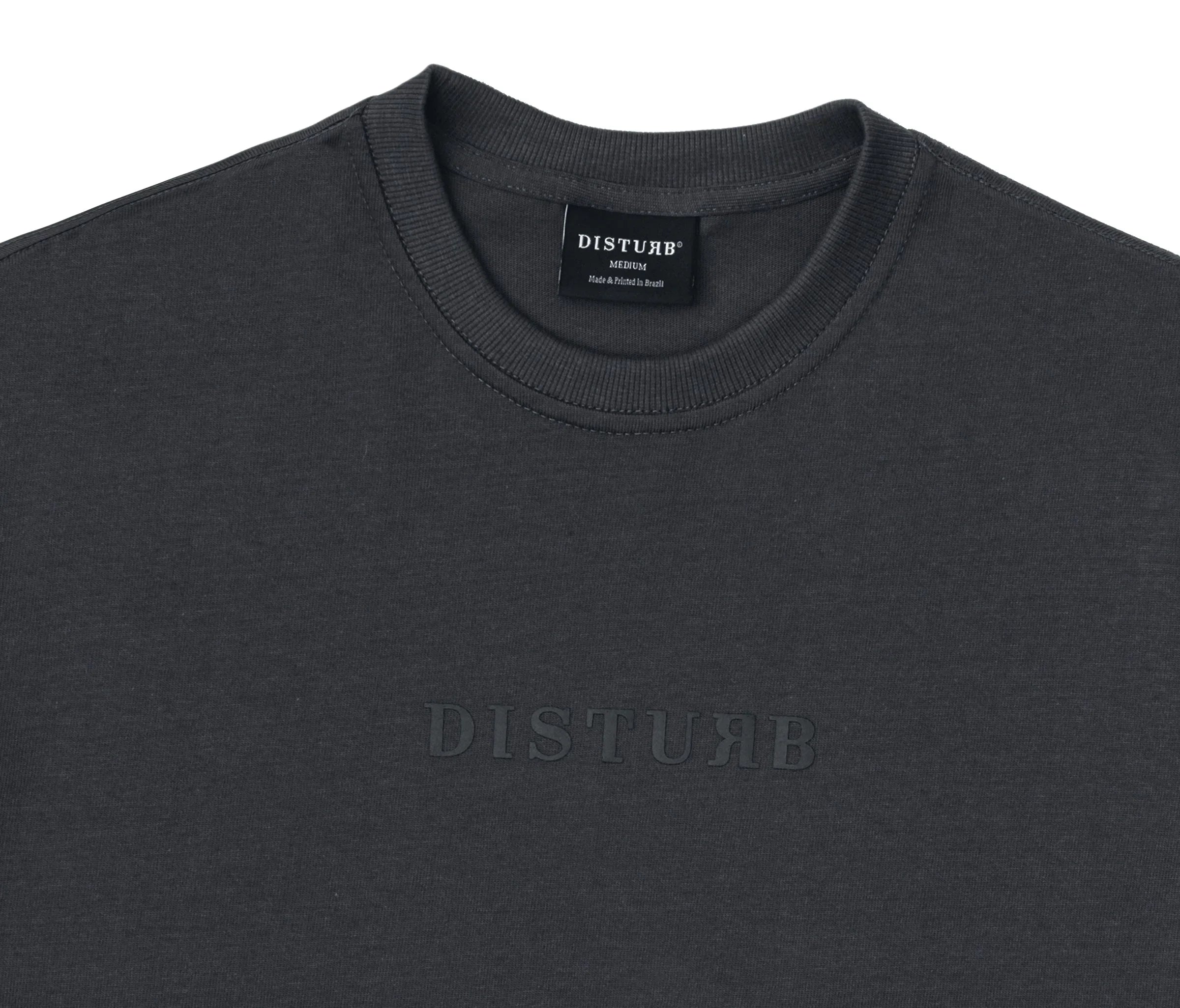 Fade Logo T-Shirt in Grey - Four Street