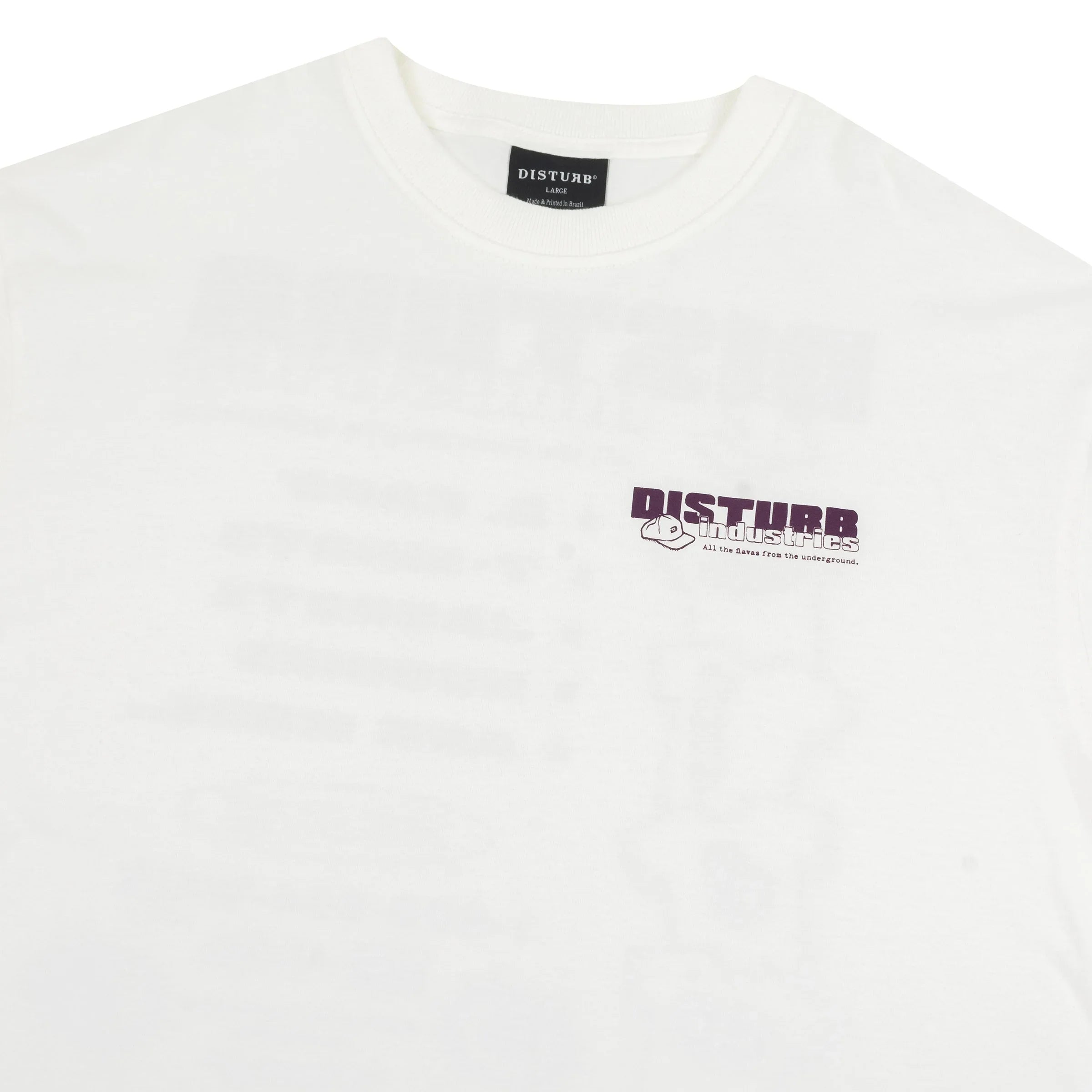 Fade Logo T-Shirt in Grey - Four Street