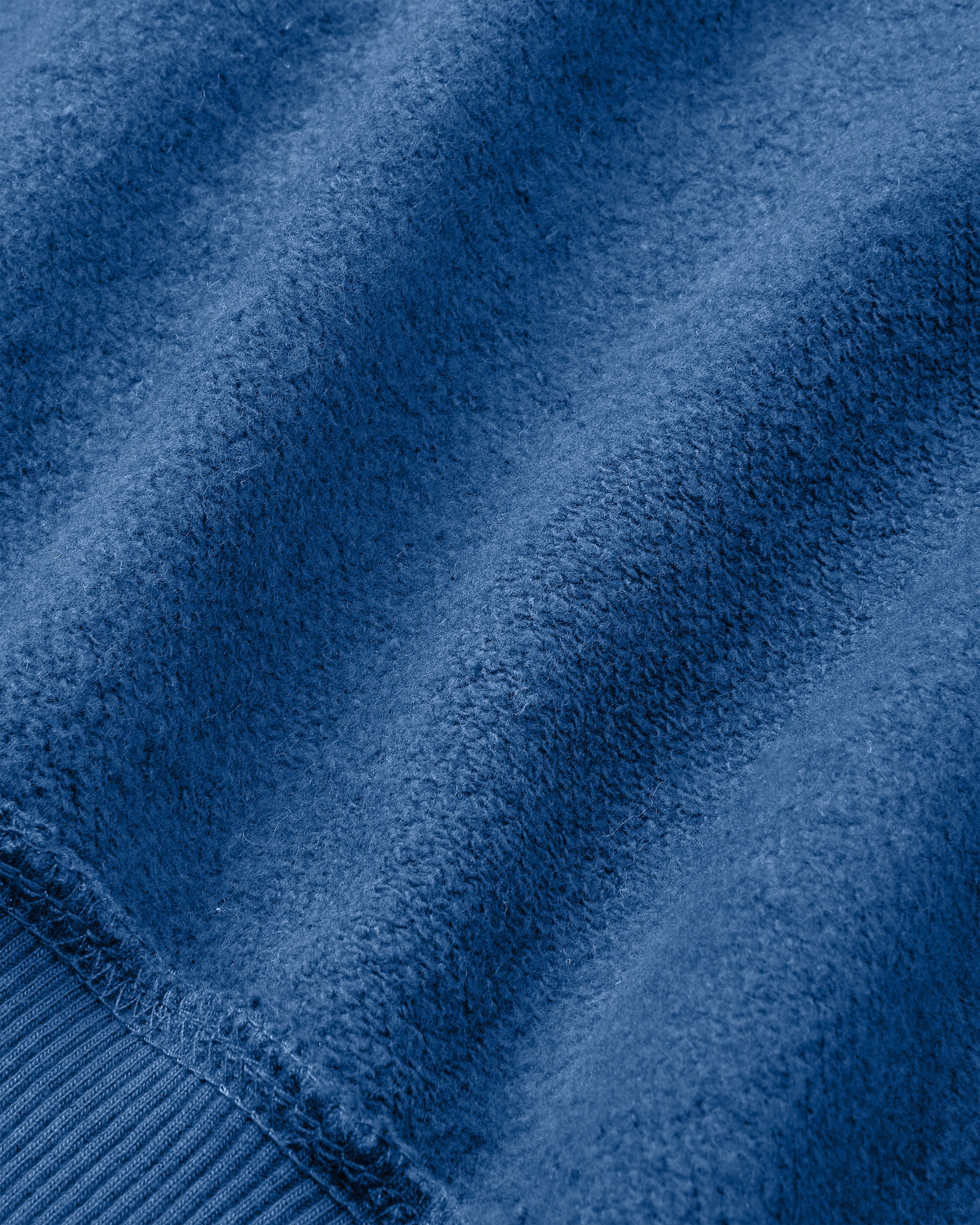 Global Soon Zip-Up Hoodie Blue