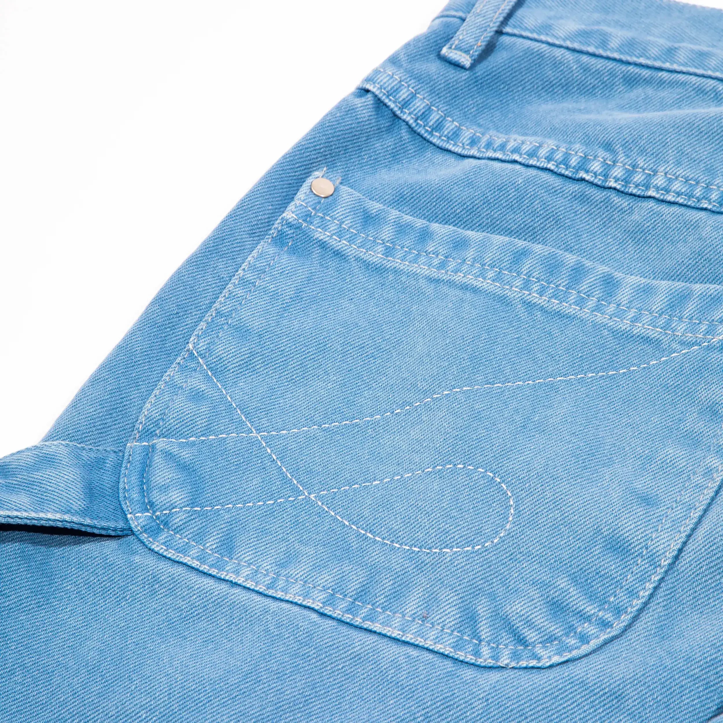 High & ÖUS Denin Baggy Stoned Blue - Four Street