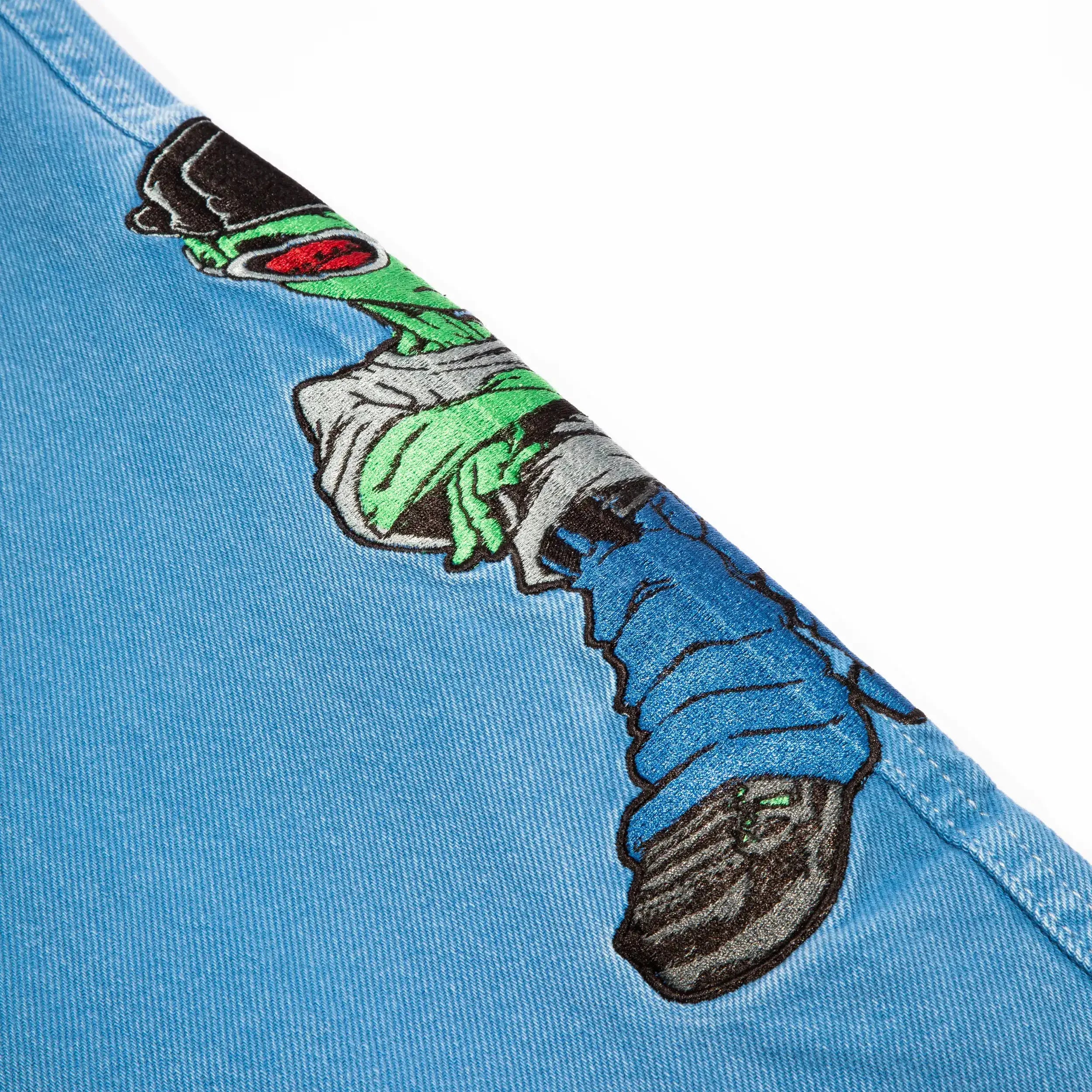 High & ÖUS Denin Baggy Stoned Blue - Four Street