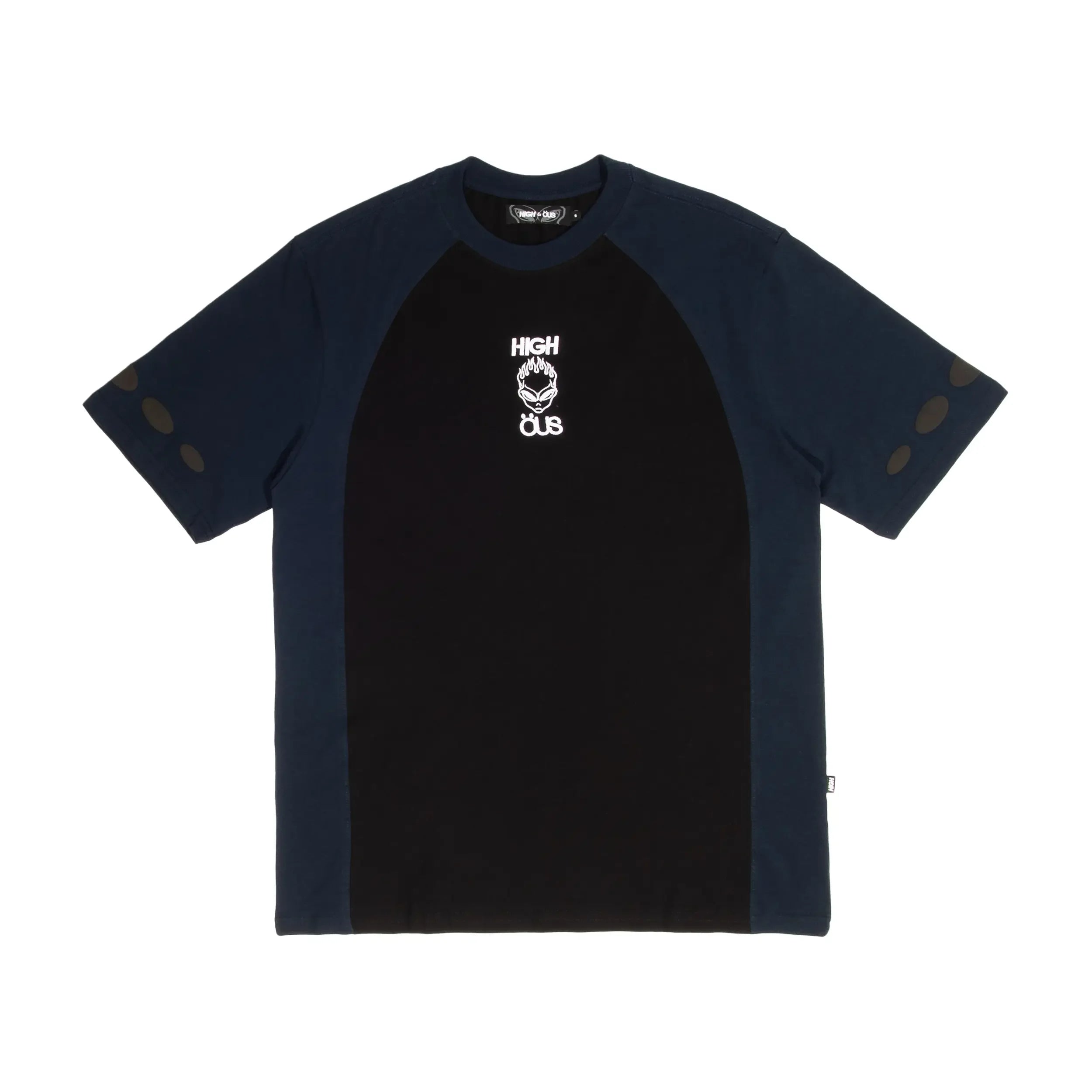 High & ÖUS T-Shirt Black - Four Street