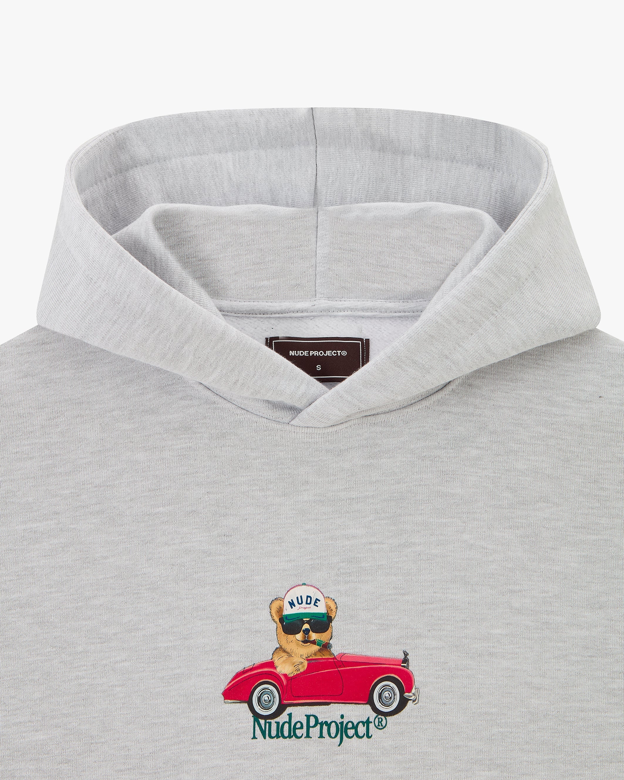 Hot Hoodie Grey Melange