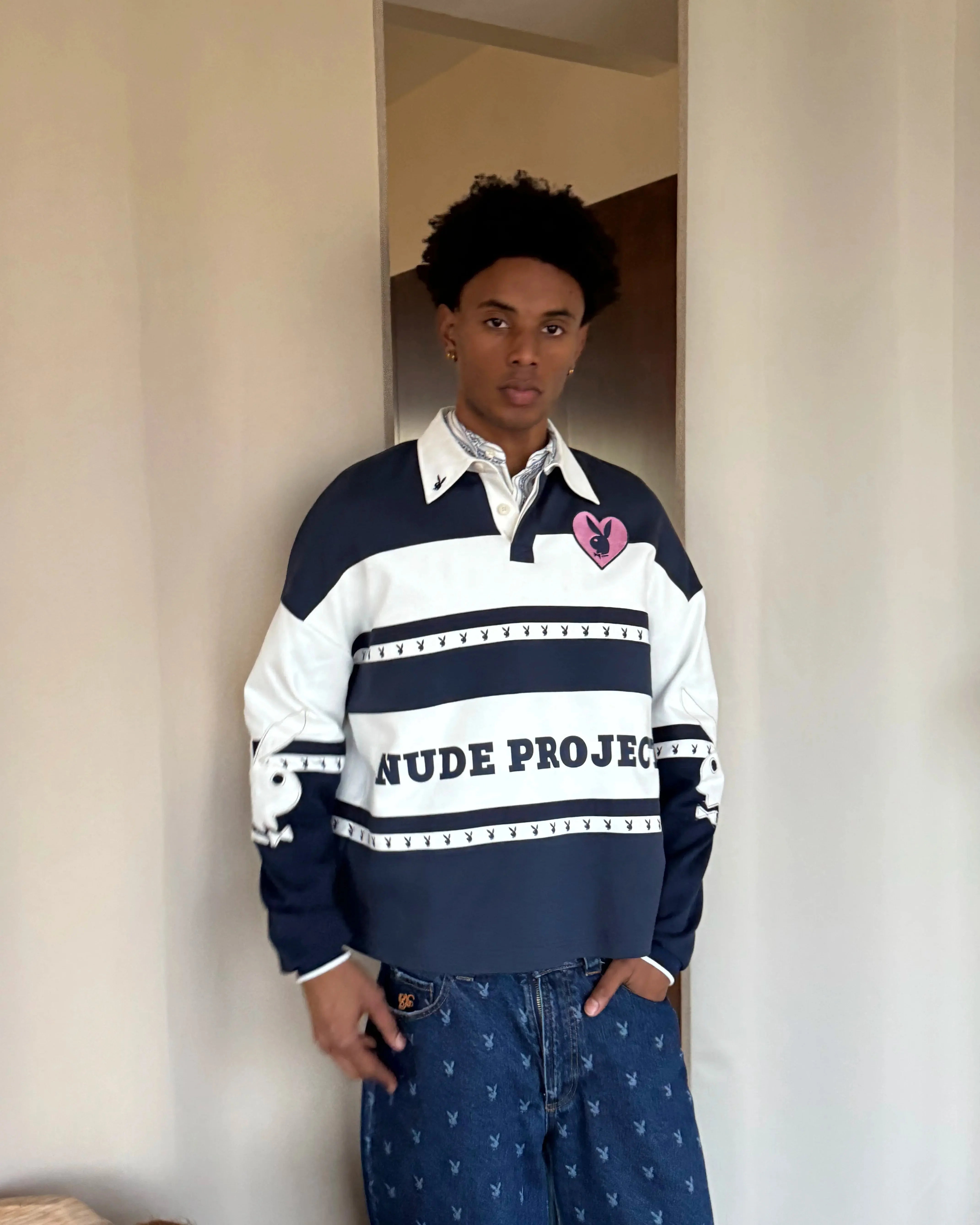 Playboy Rugby Polo Baby Navy