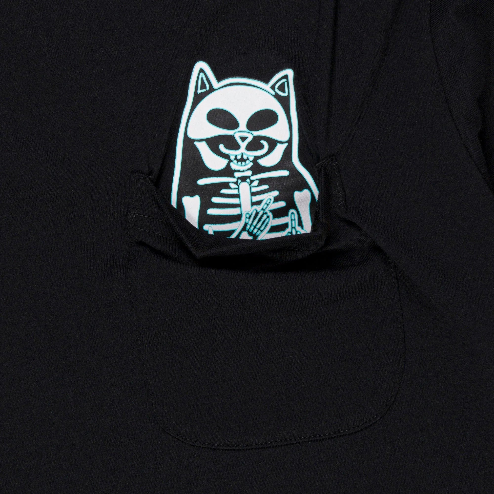 Lord Skelly Pocket Tee (Black) - Camiseta - Four Street