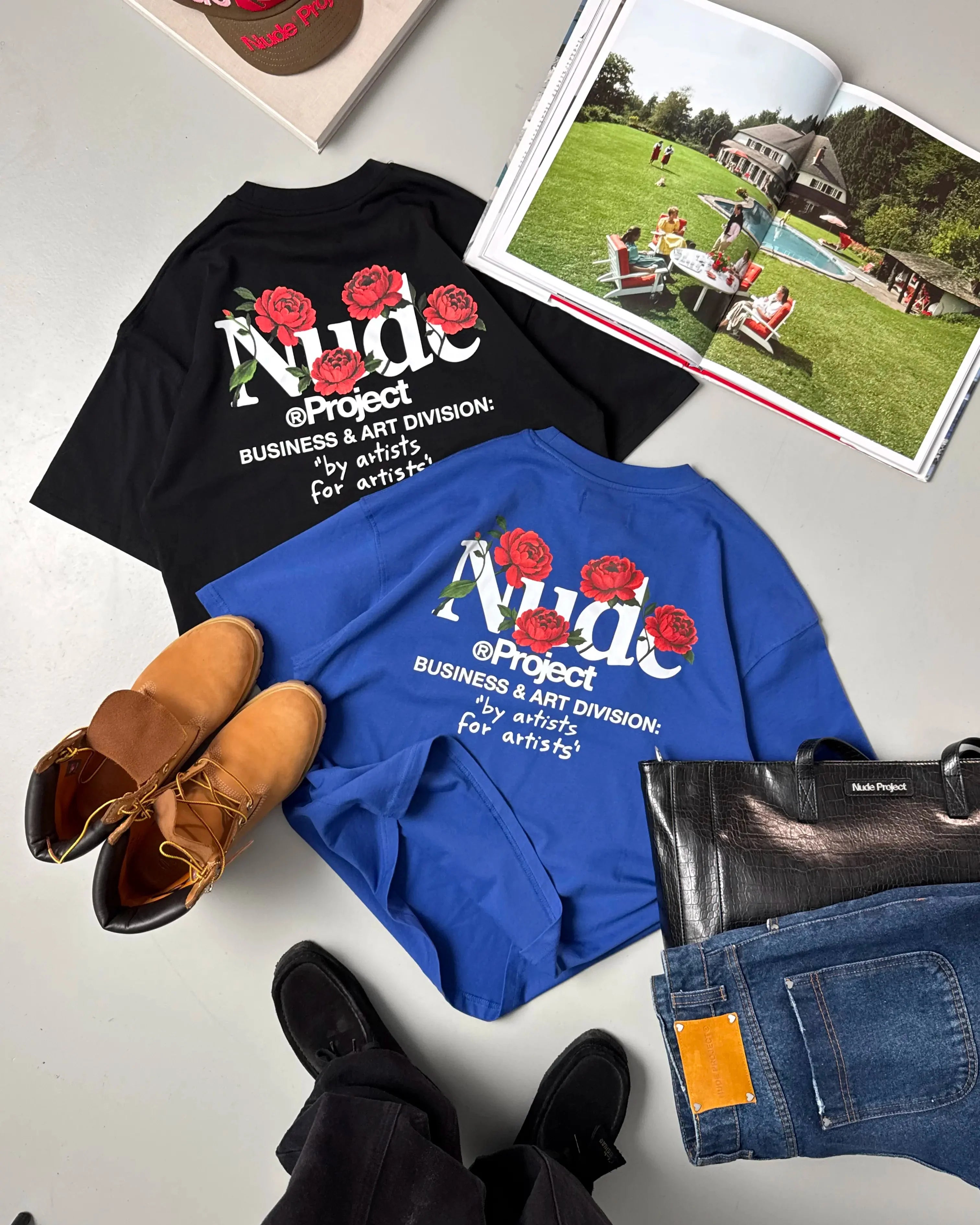 Play With Logo Tee Black