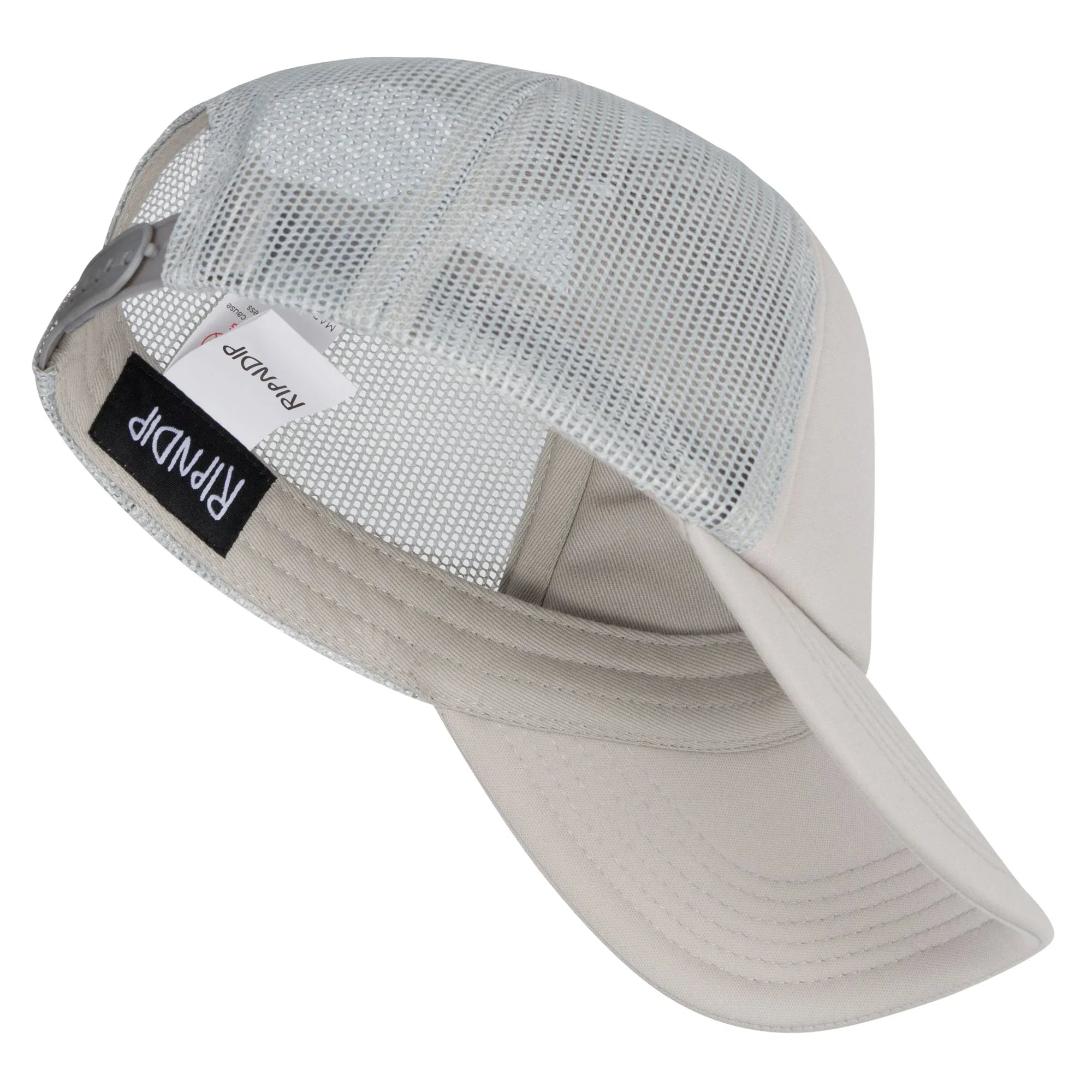 Feline Fine Trucker Hat (Cream) - Four Street