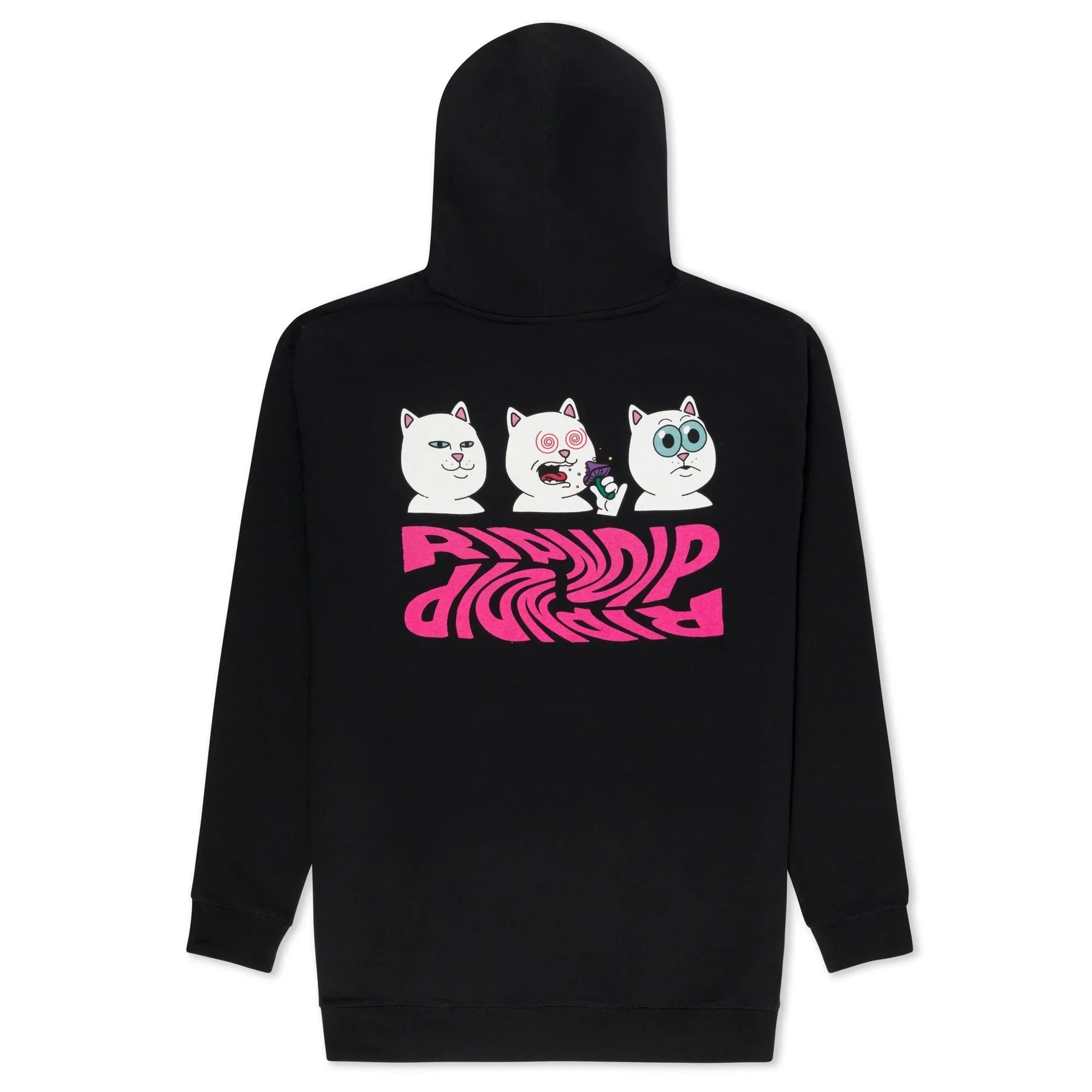 Shroom Diet Hoodie (Black) - Four Street