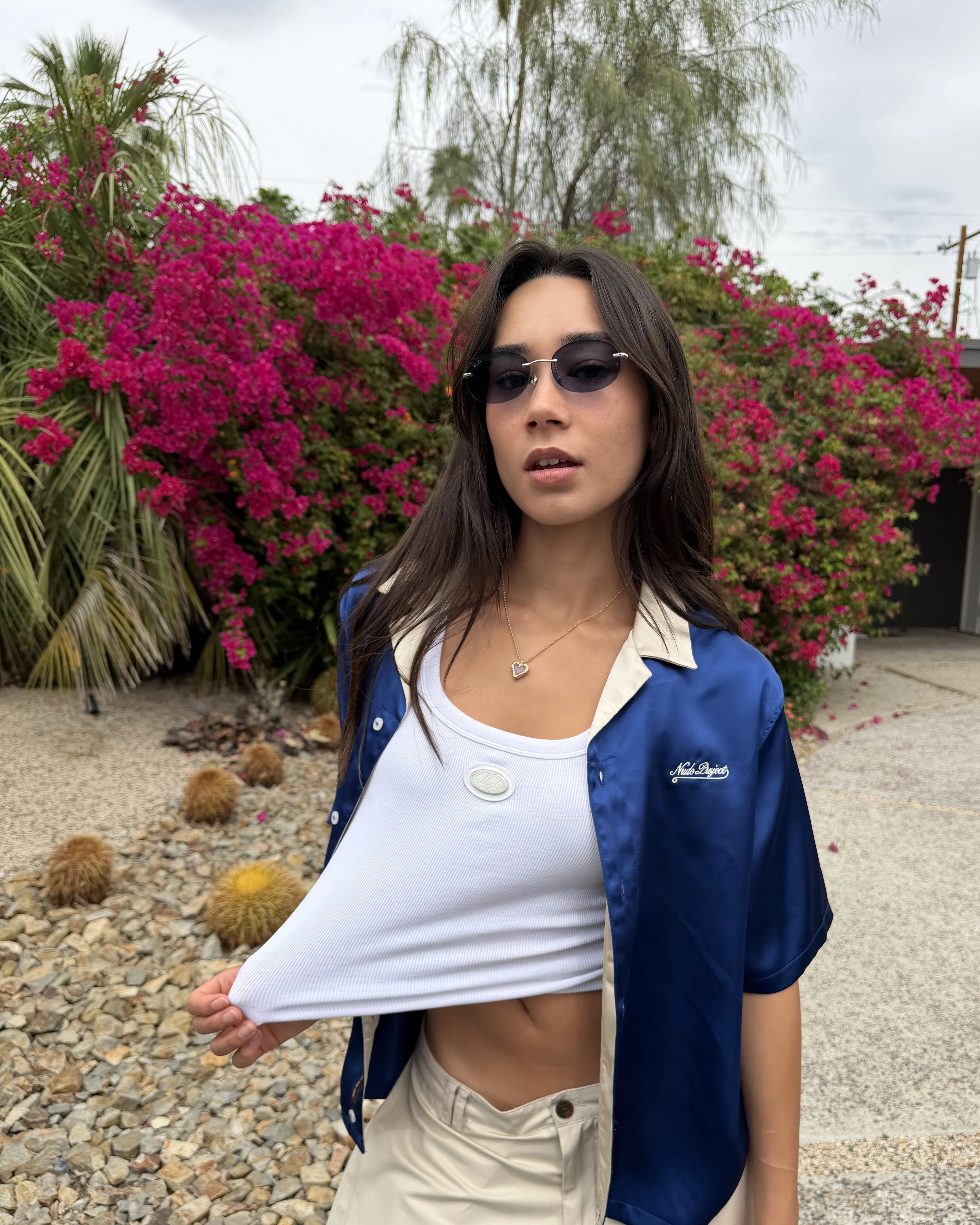 Royal Satin Shirt