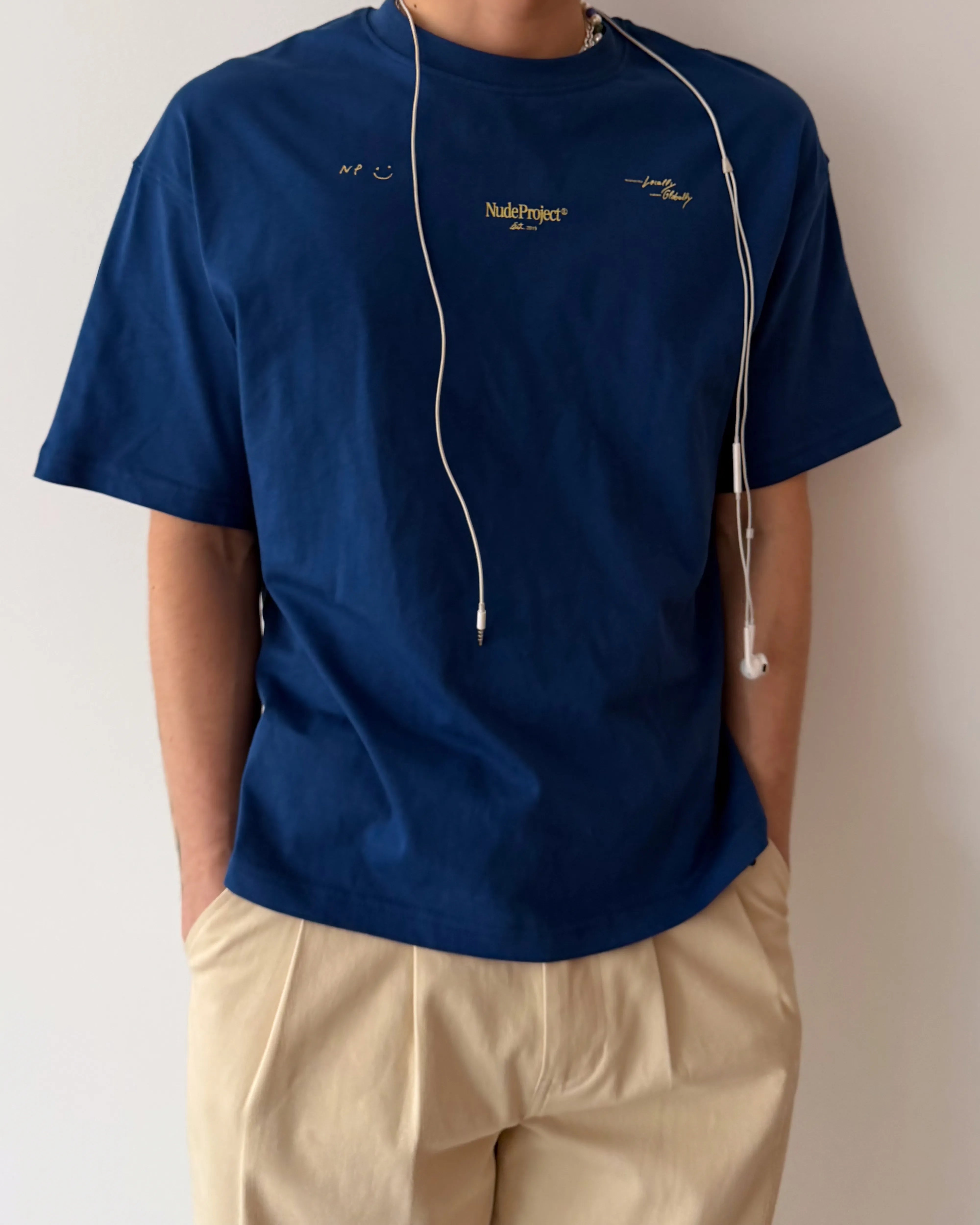 Global Soon Tee Blue