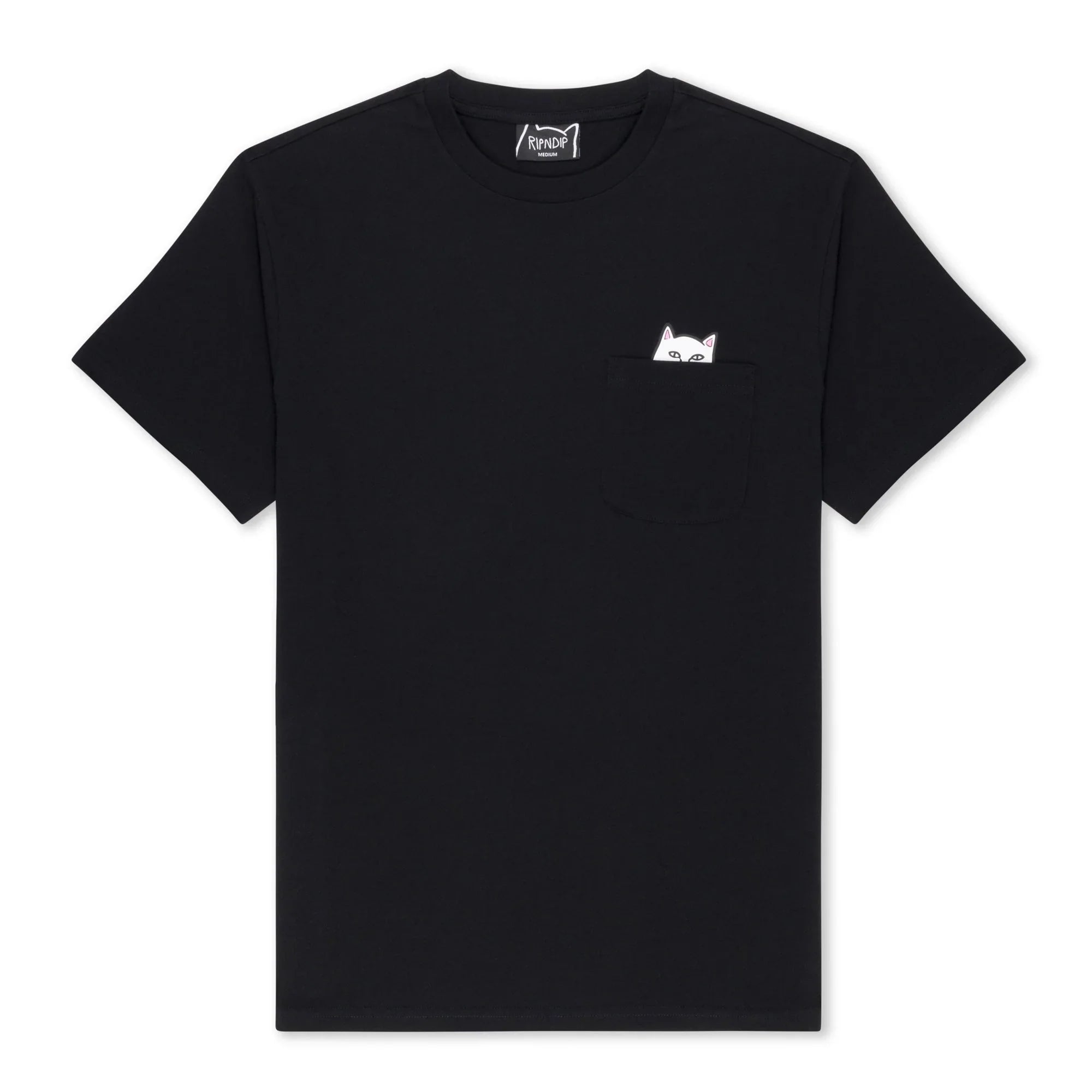 Lord Nermal S/S Pocket Tee (Black) - Camiseta - Four Street