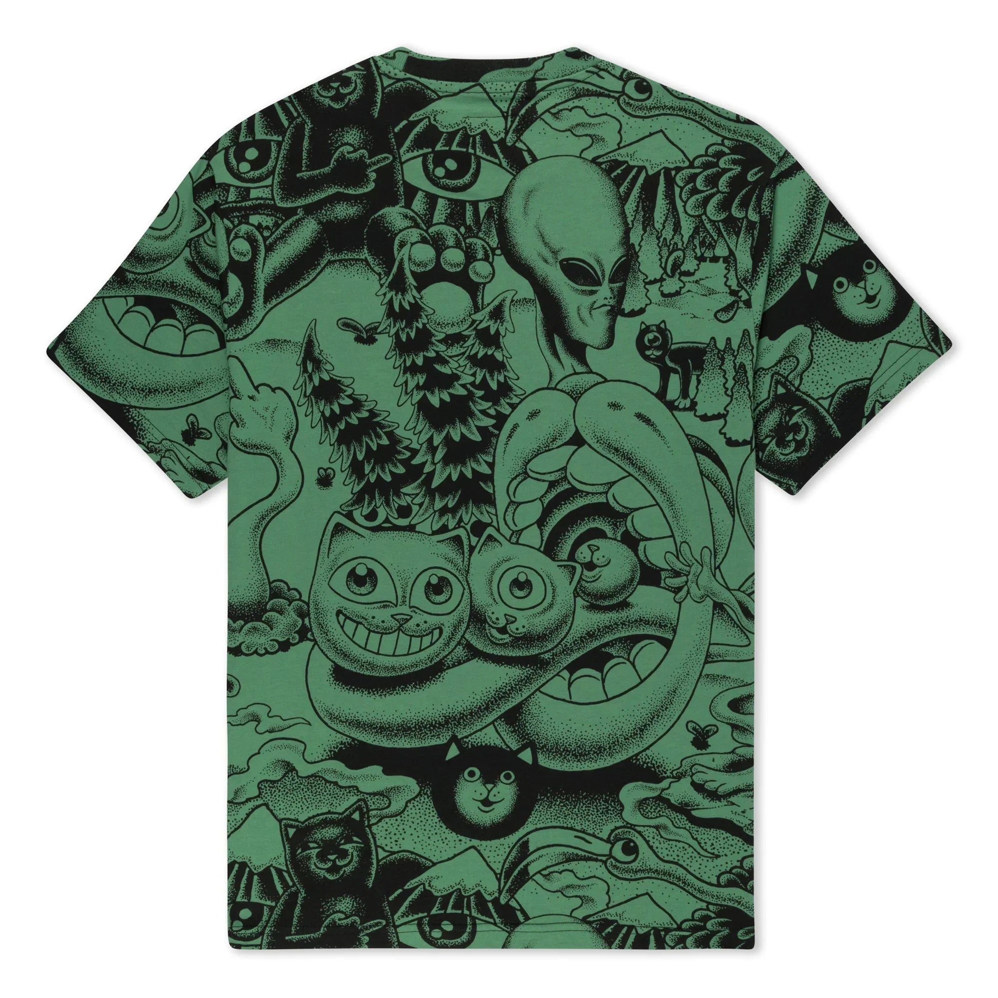 Dark Twisted Fantasy Tee (Olive/Black) - Camiseta - Four Street