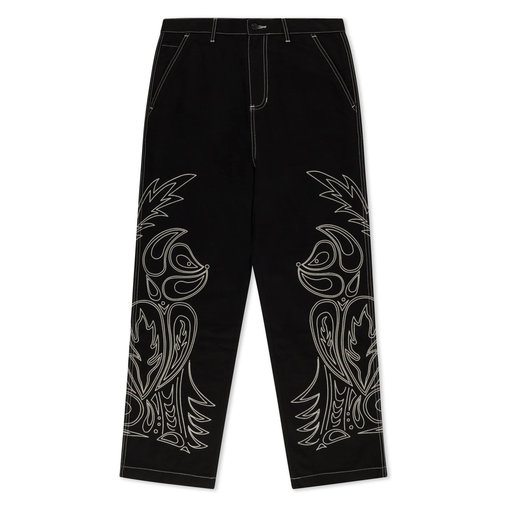 Howdy Pants (Black) - Calça - Four Street