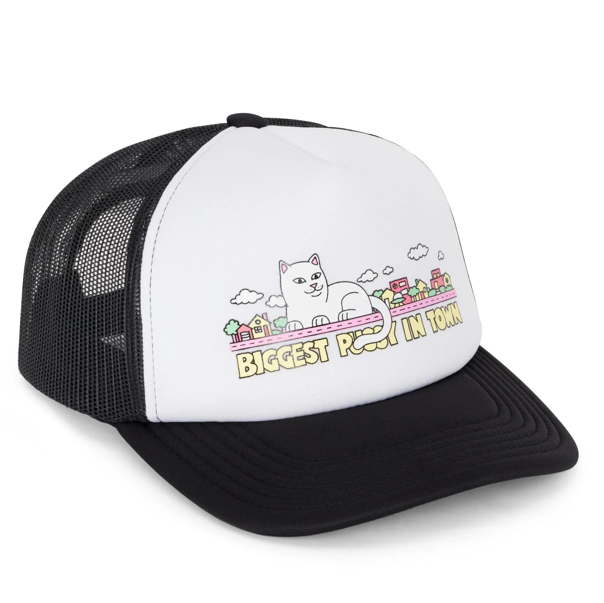 My Neighborhood Trucker Hat (Black) - Boné - Four Street