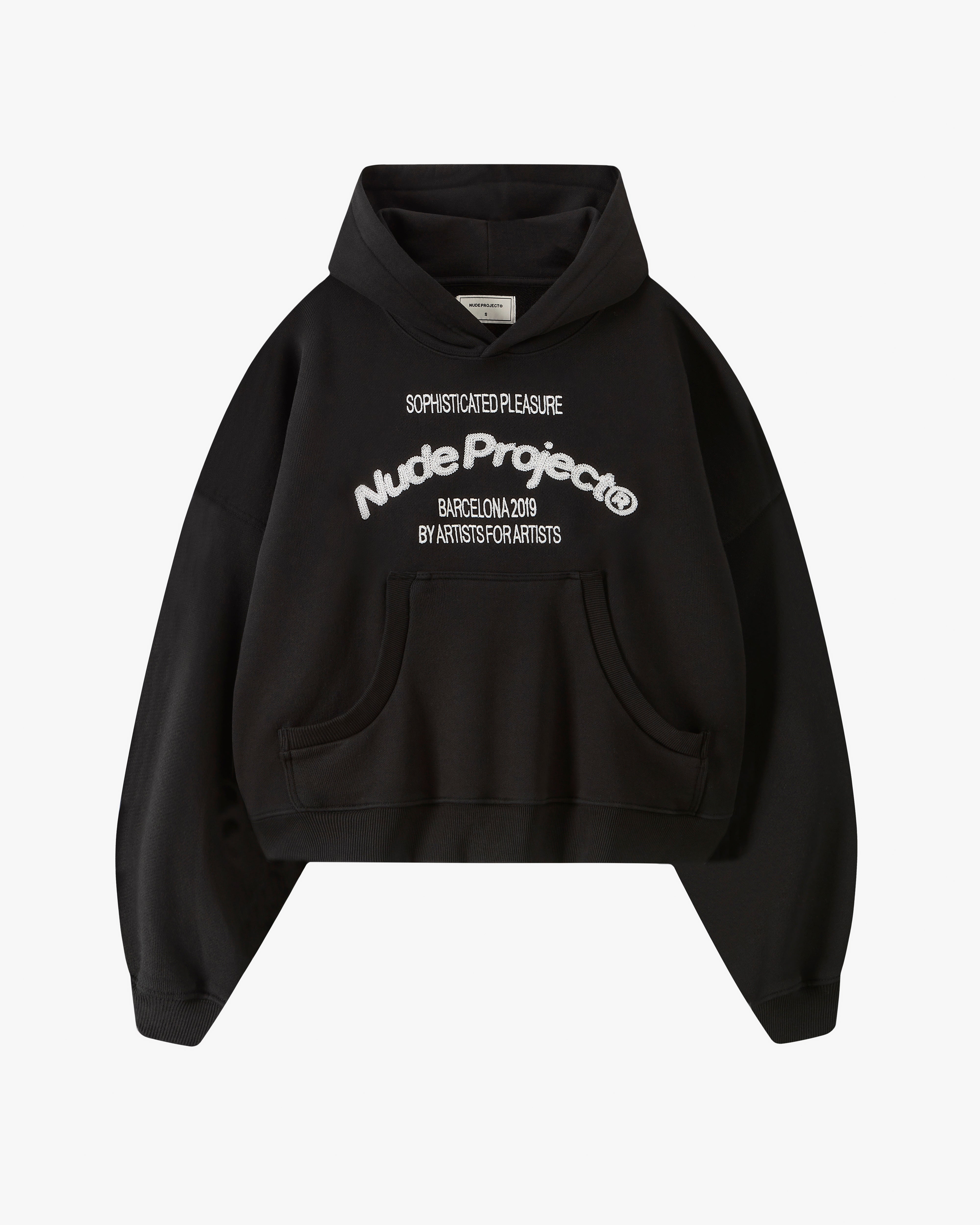Liberty Boxy Hoodie Black
