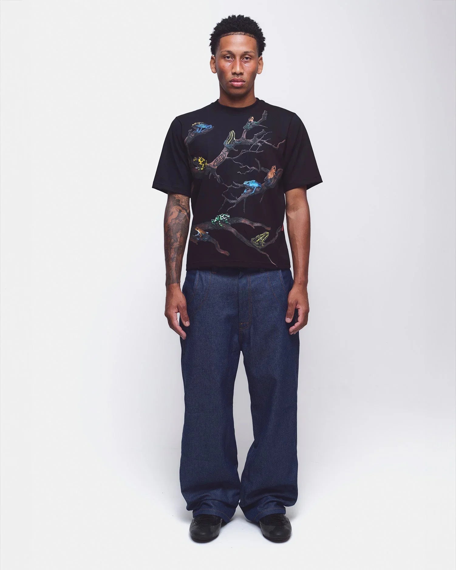 CALÇA JEANS RASGO DENTE DE SABRE - Four Street