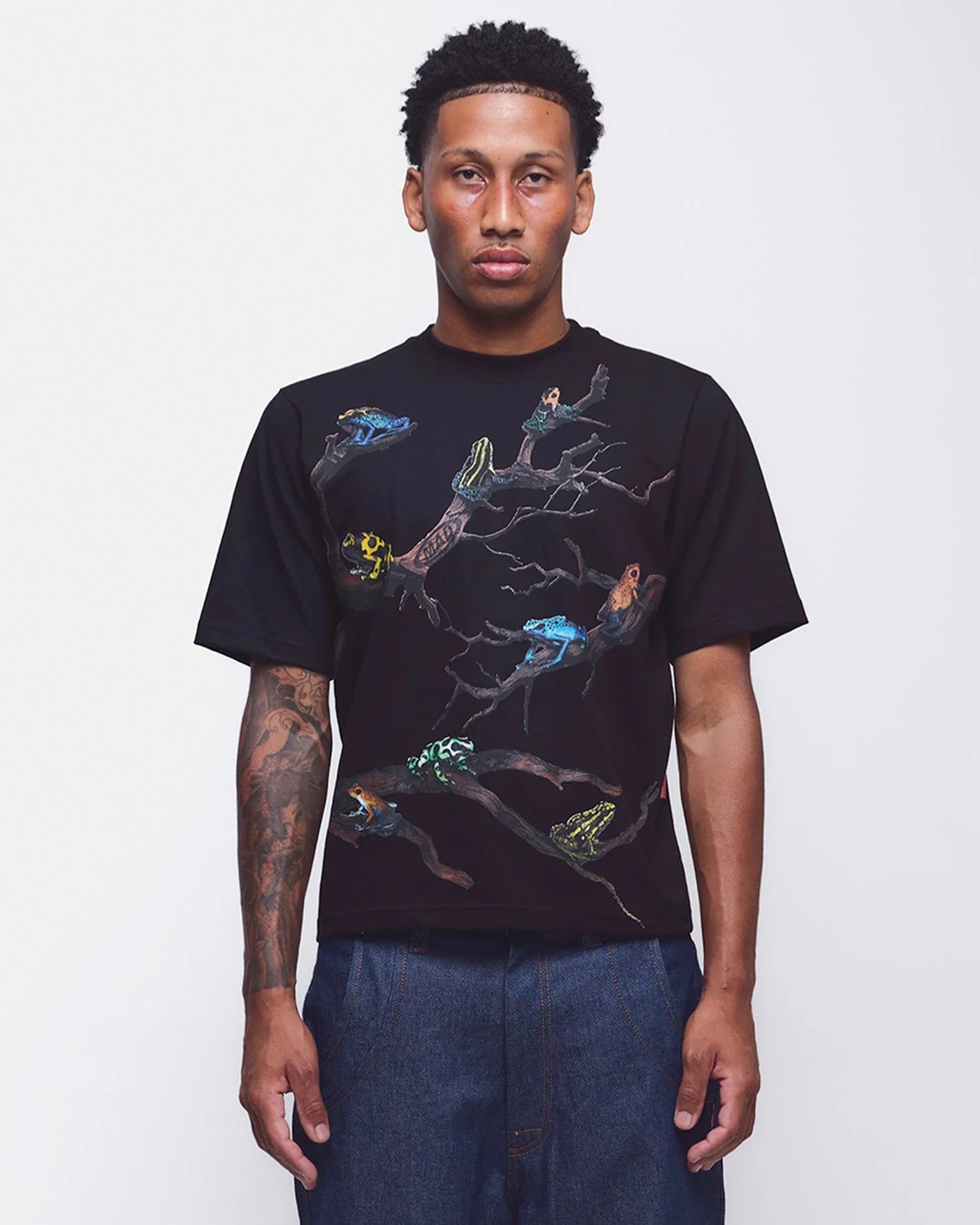 CAMISETA ANFIBIOS PRETA - Four Street