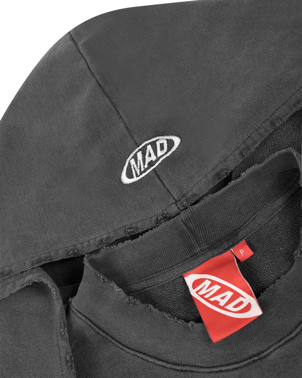 MOLETOM DURAG DE BRUXO CACHECOL DE TIME PRETO - Four Street