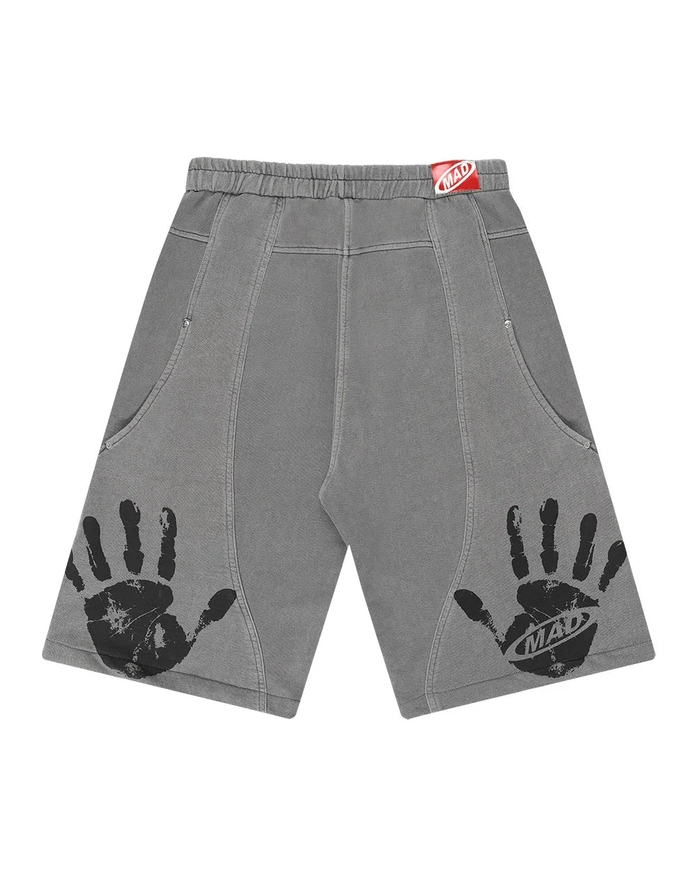 BERMUDA MOLETINHO DOUBLE HAND CINZA - Four Street